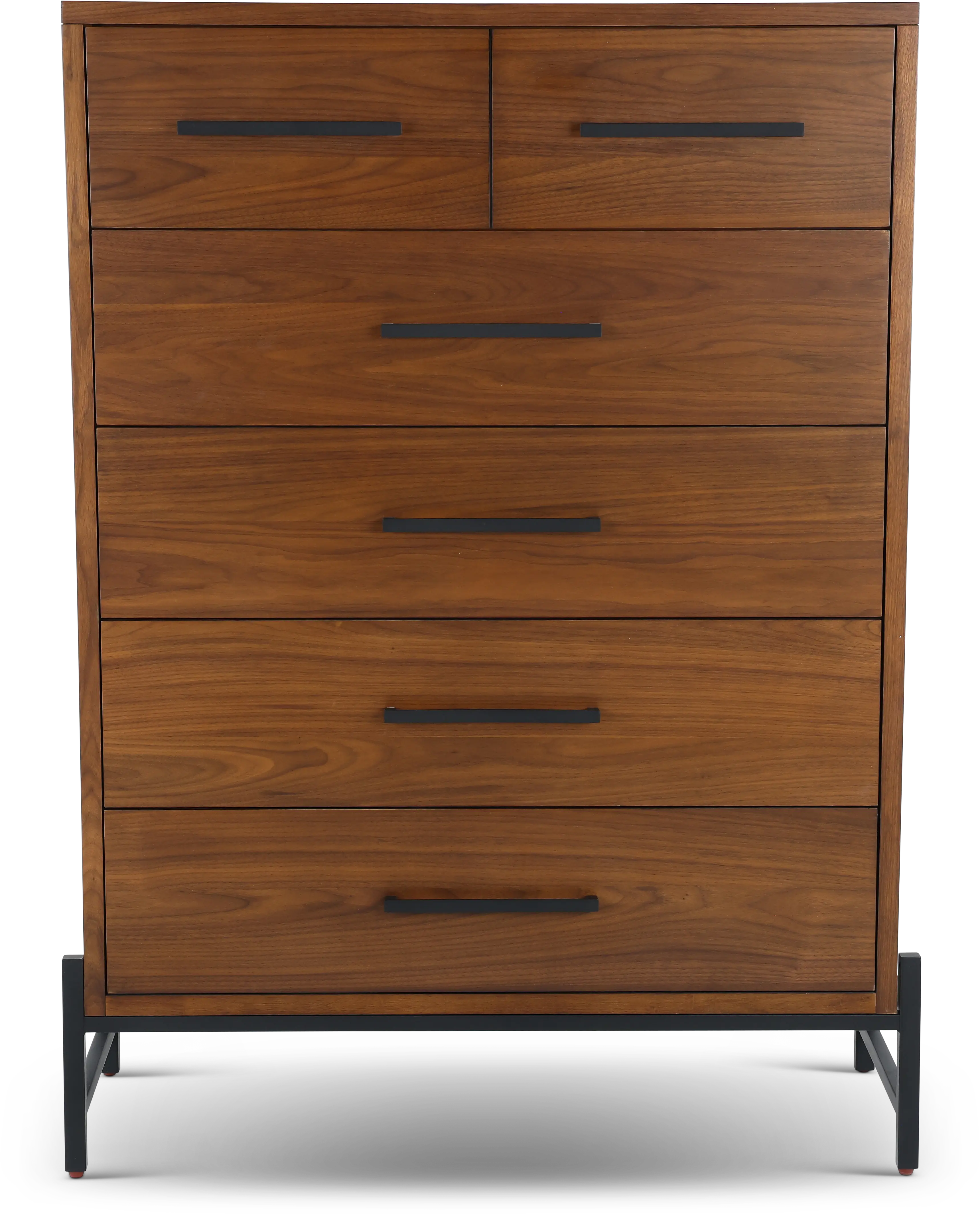 Midland Brown Chest of Drawers-1