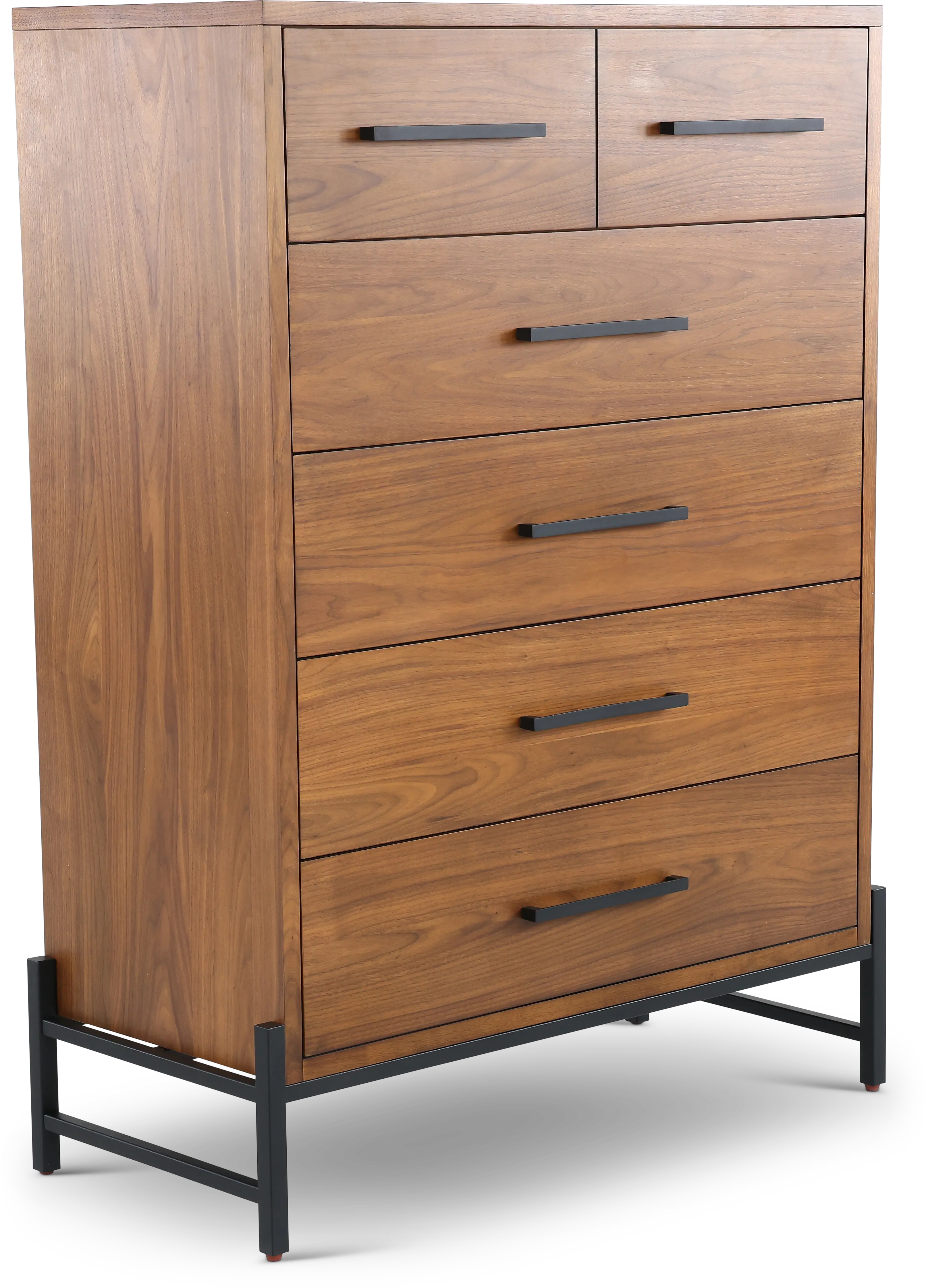 Midland Brown Chest of Drawers-4