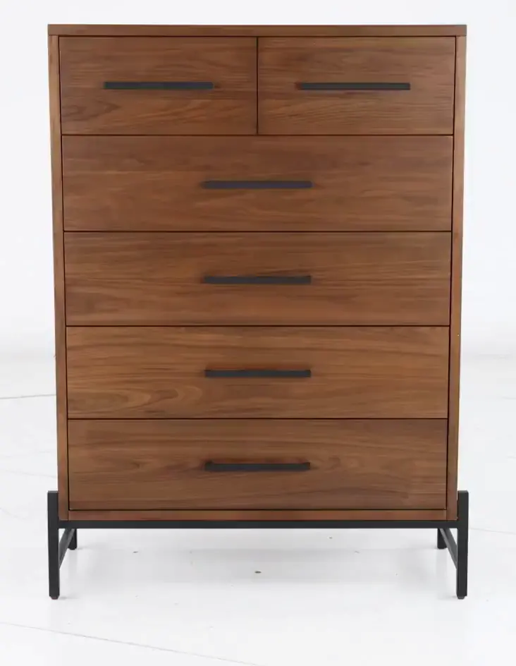Midland Brown Chest of Drawers-5