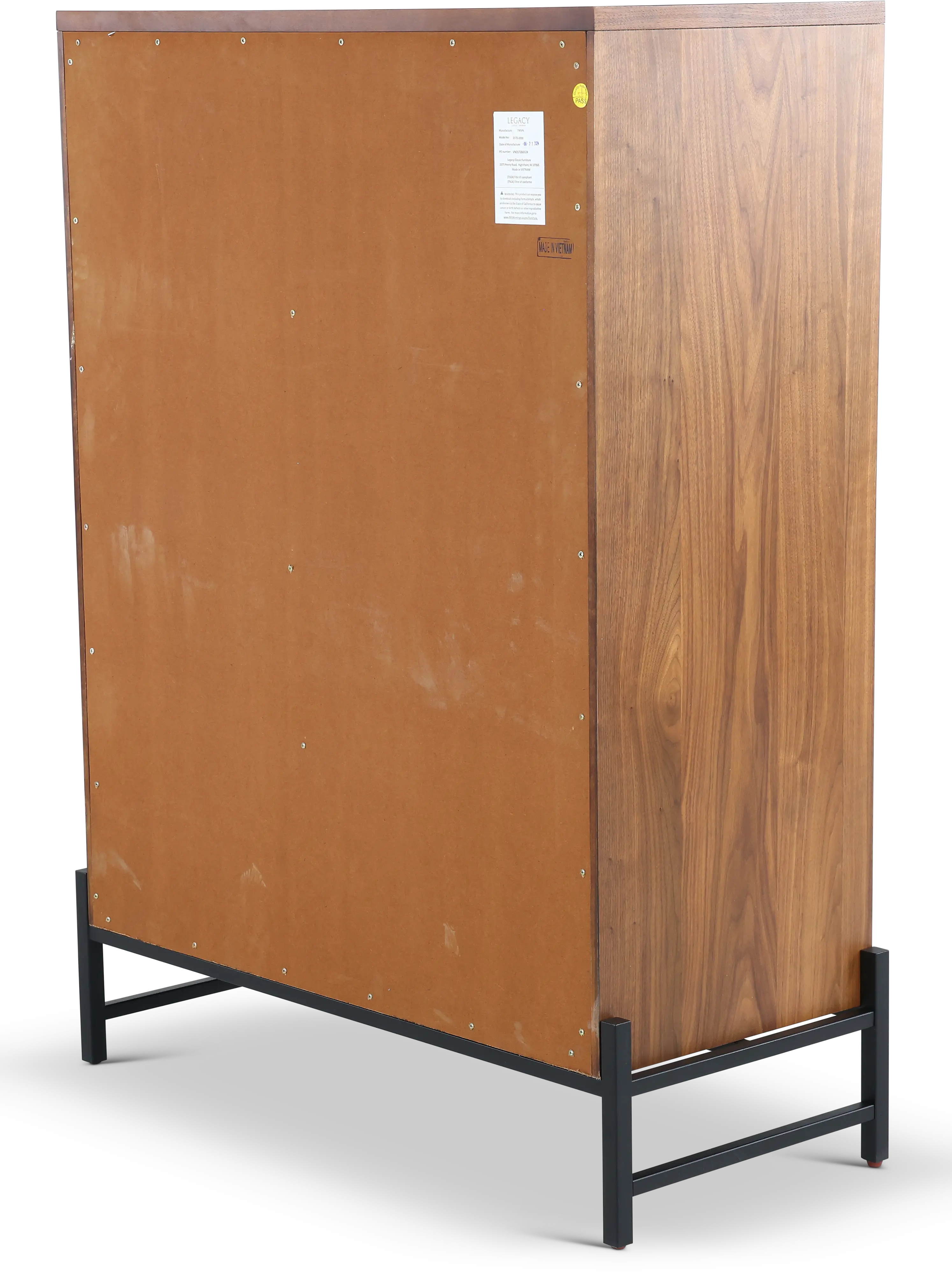 Midland Brown Chest of Drawers-6