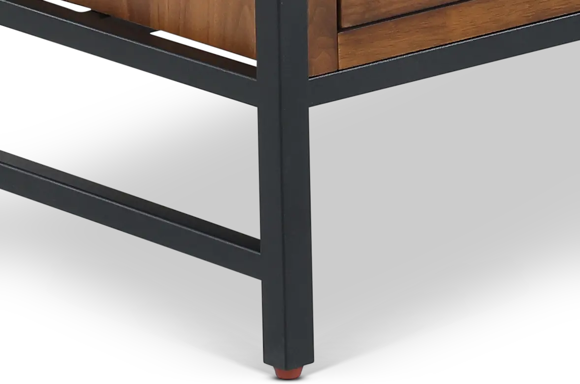 Midland Brown Chest of Drawers-8