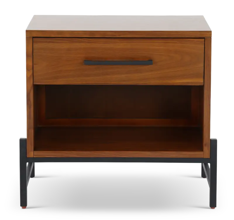Midland Brown Nightstand