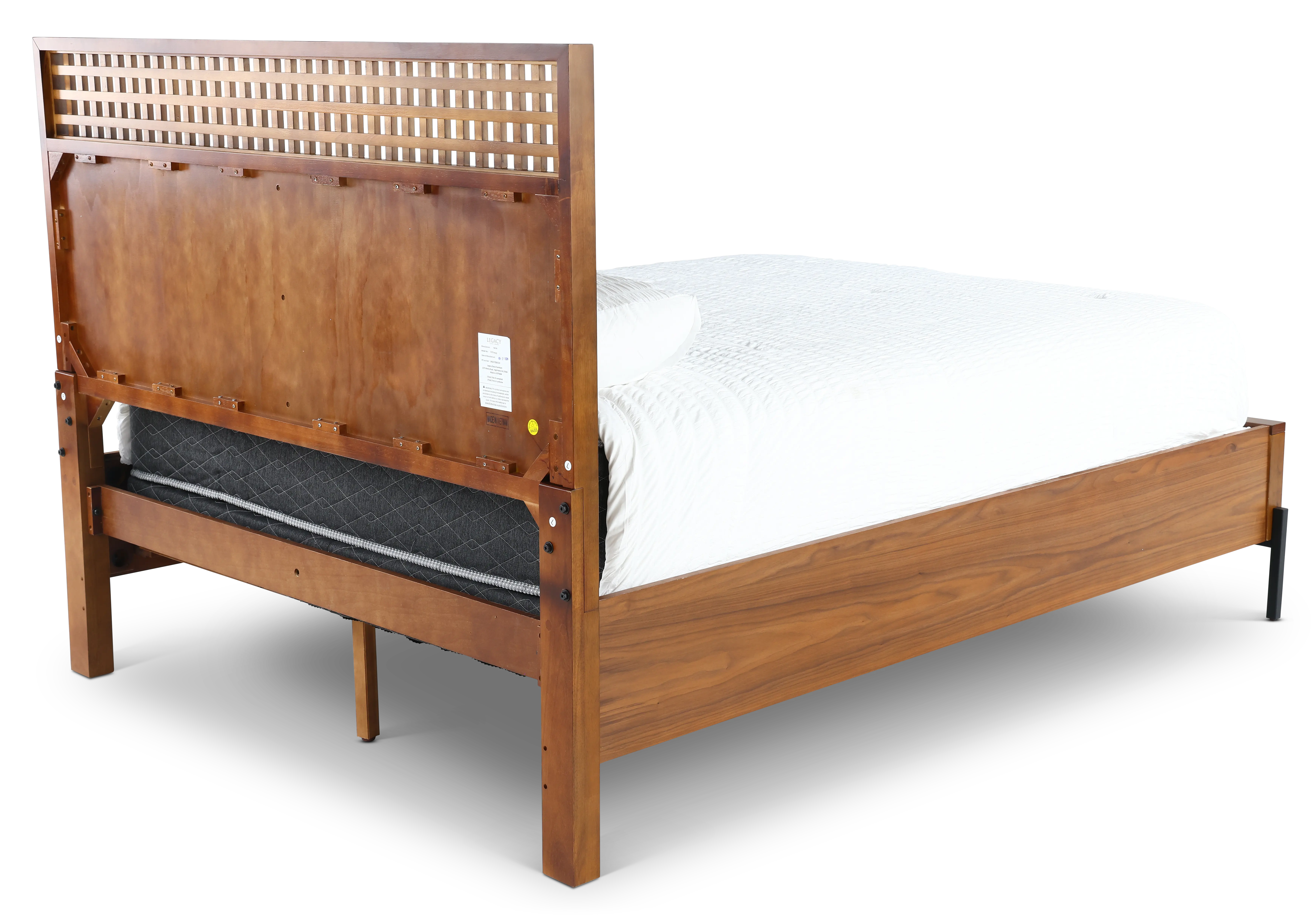 Midland Brown Queen Platform Bed-5