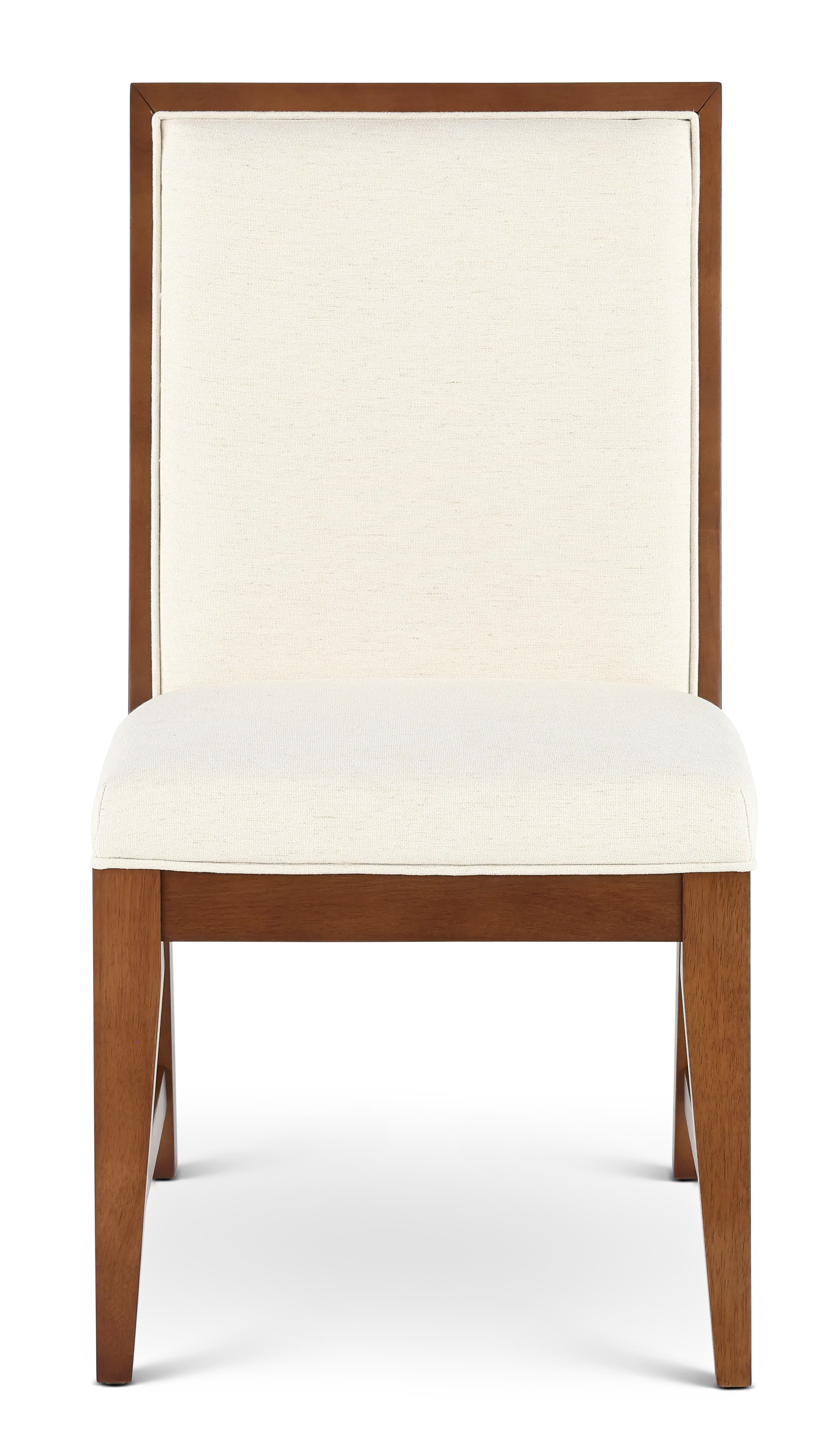 Midland Brown and White Dining Chair-4