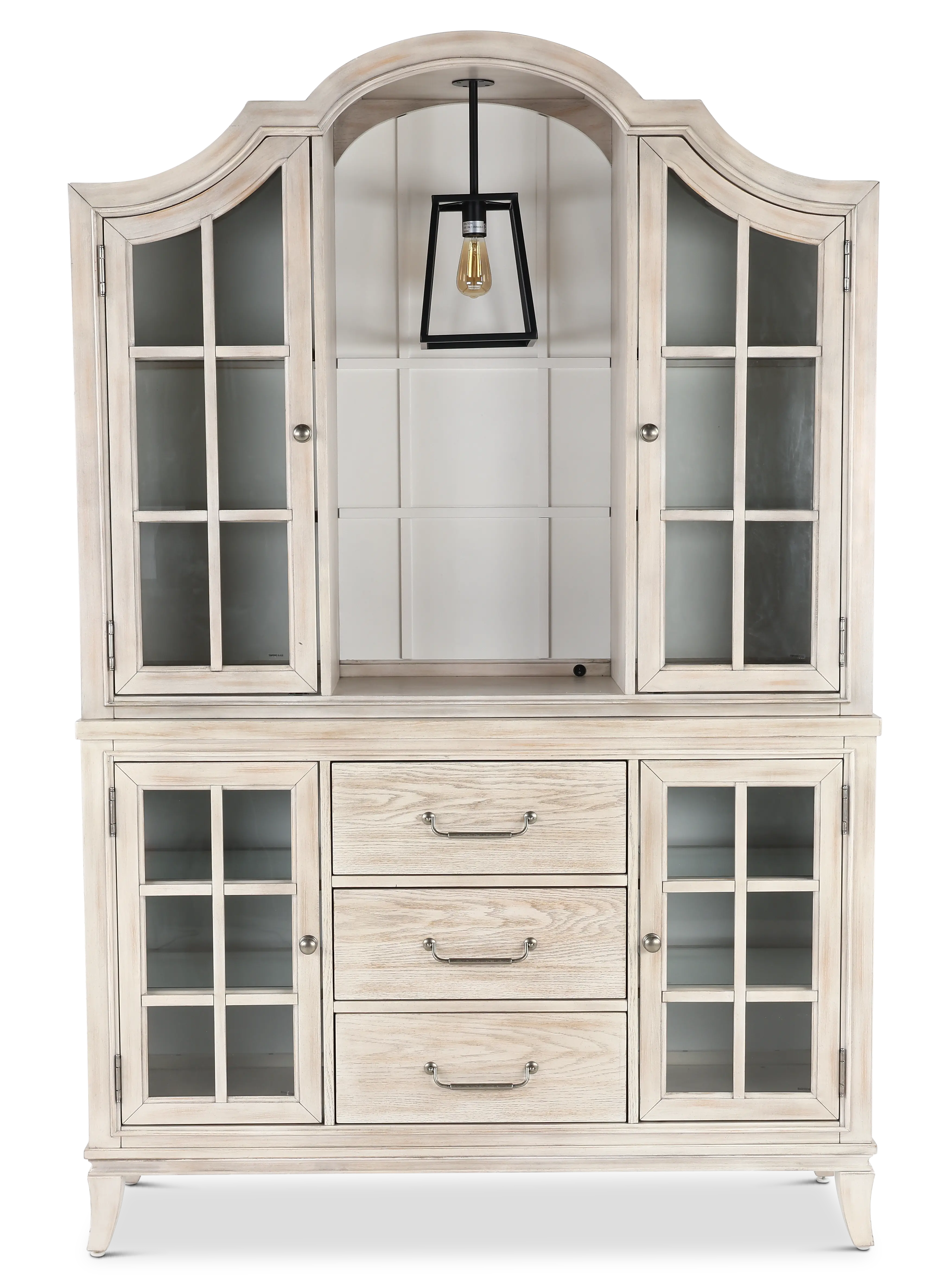 Casa Off-White China Cabinet-1