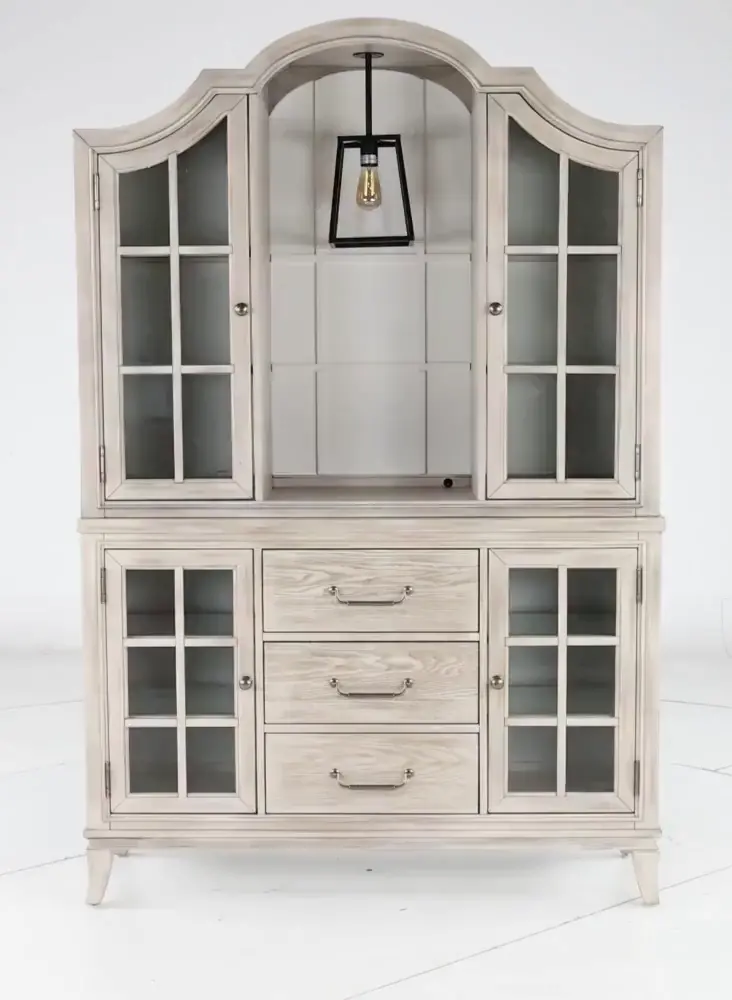 Casa Off-White China Cabinet-4