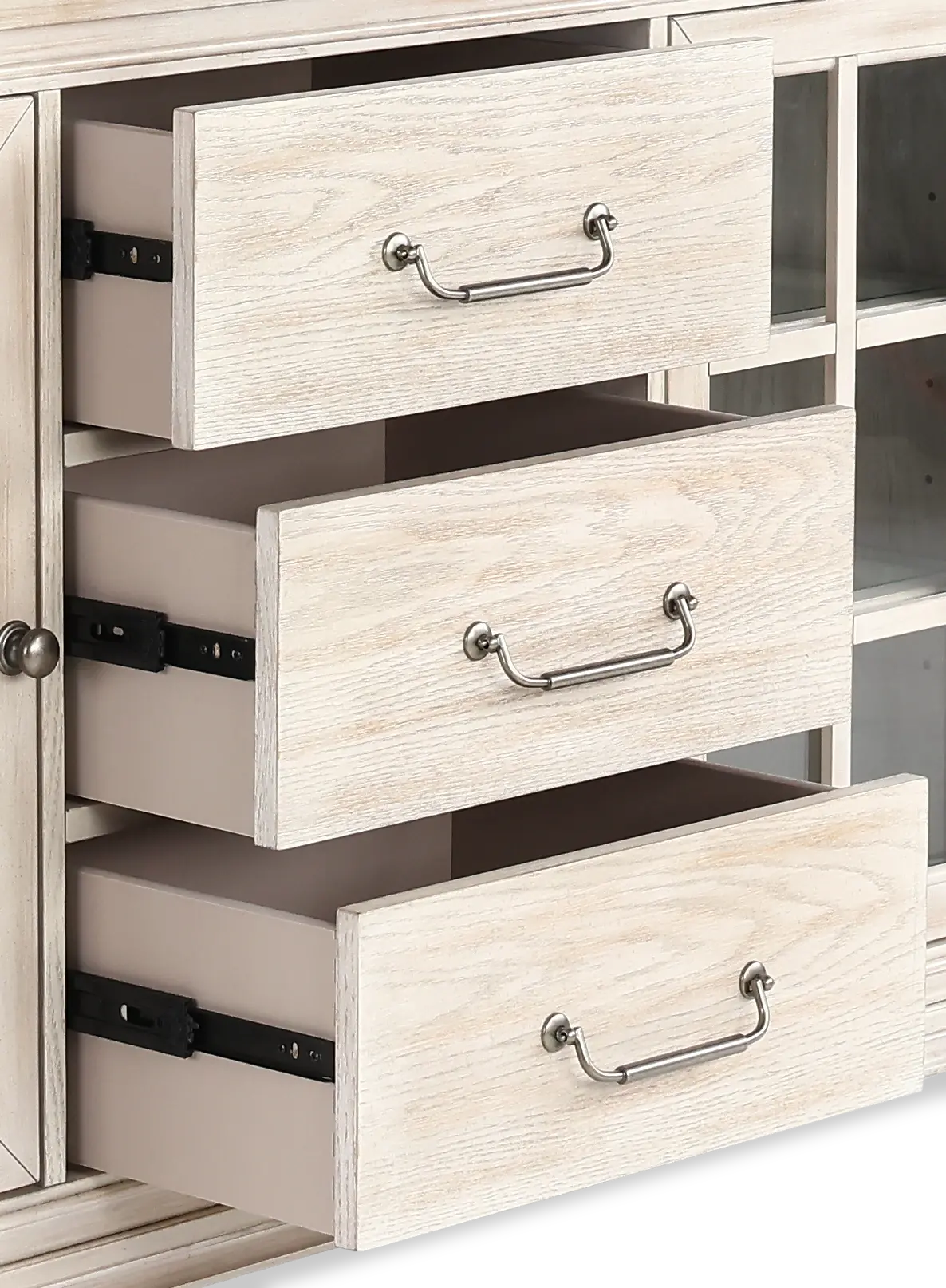 Casa Off-White China Cabinet-7