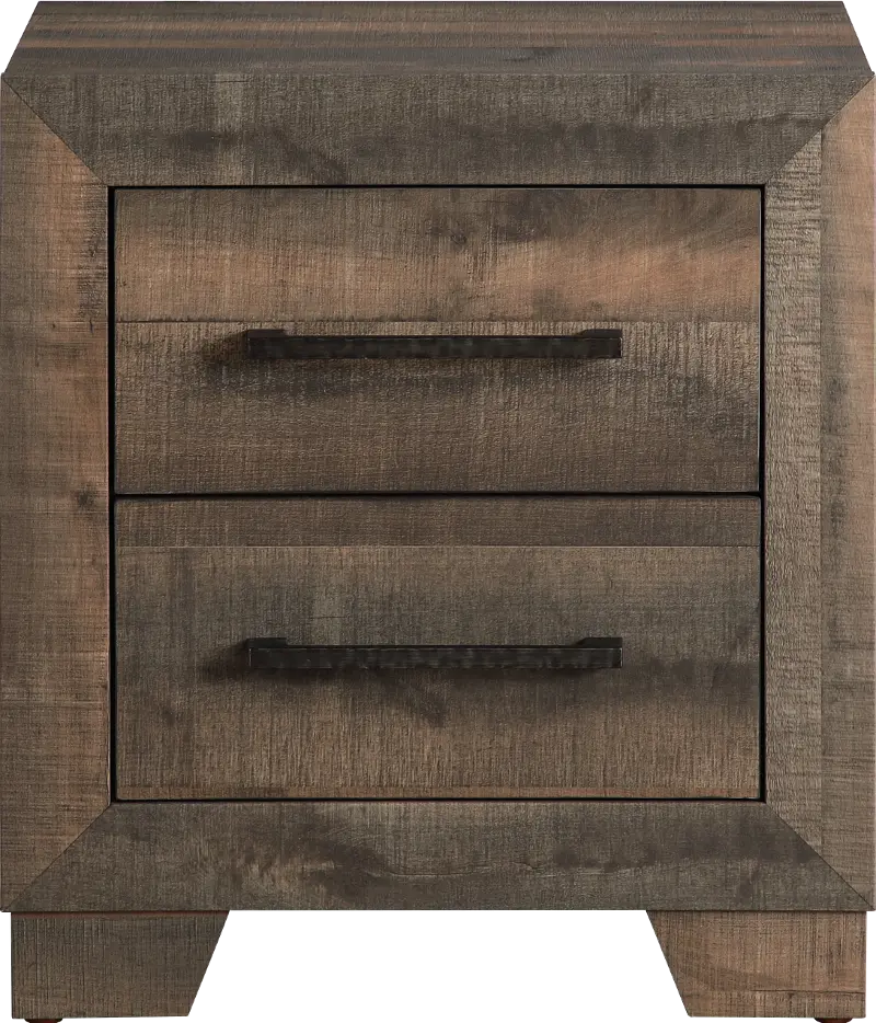 North Pass Brown Nightstand