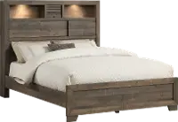 North Pass Brown Queen Bed