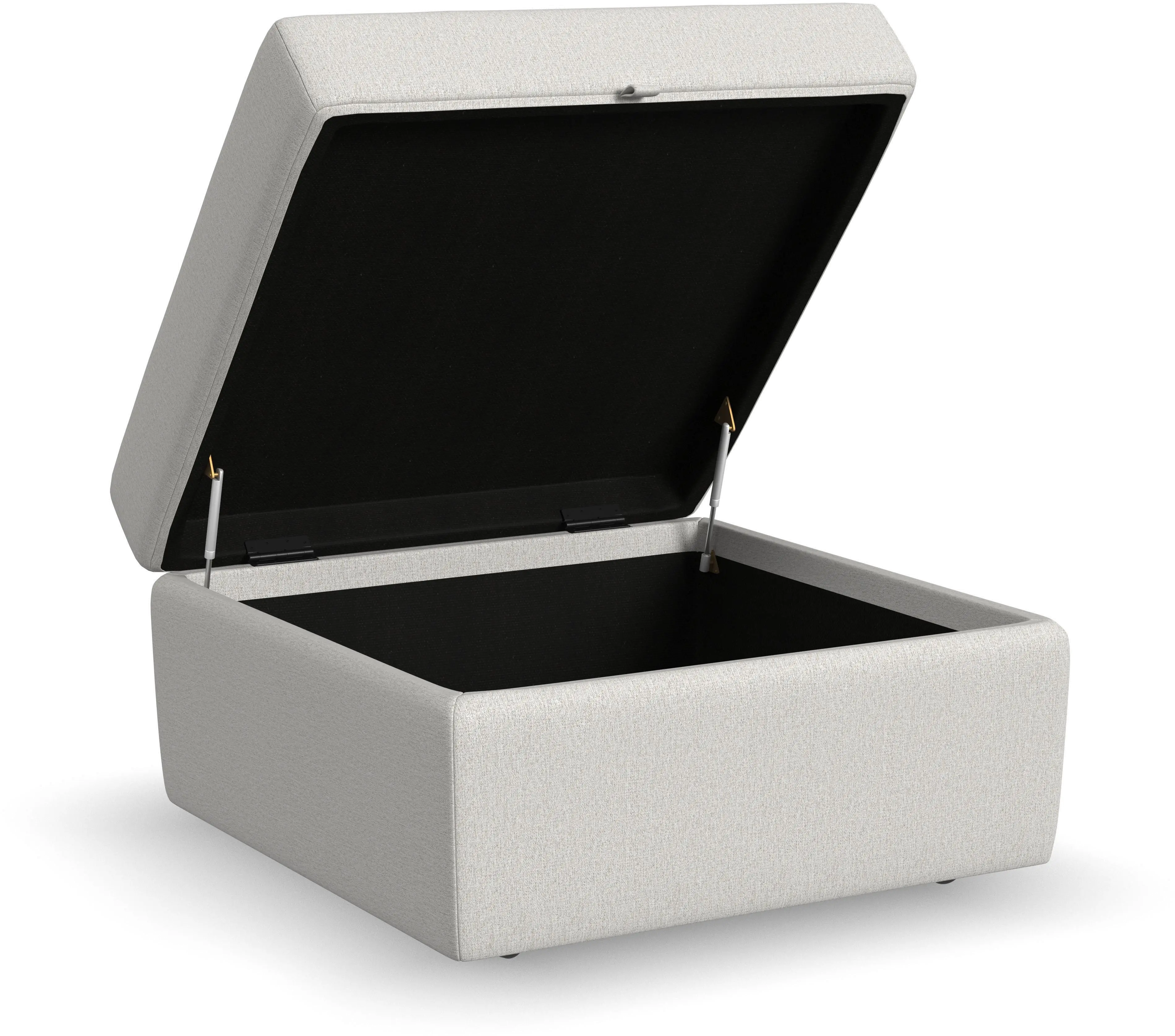 Flex Taupe Ottoman with Storage-5