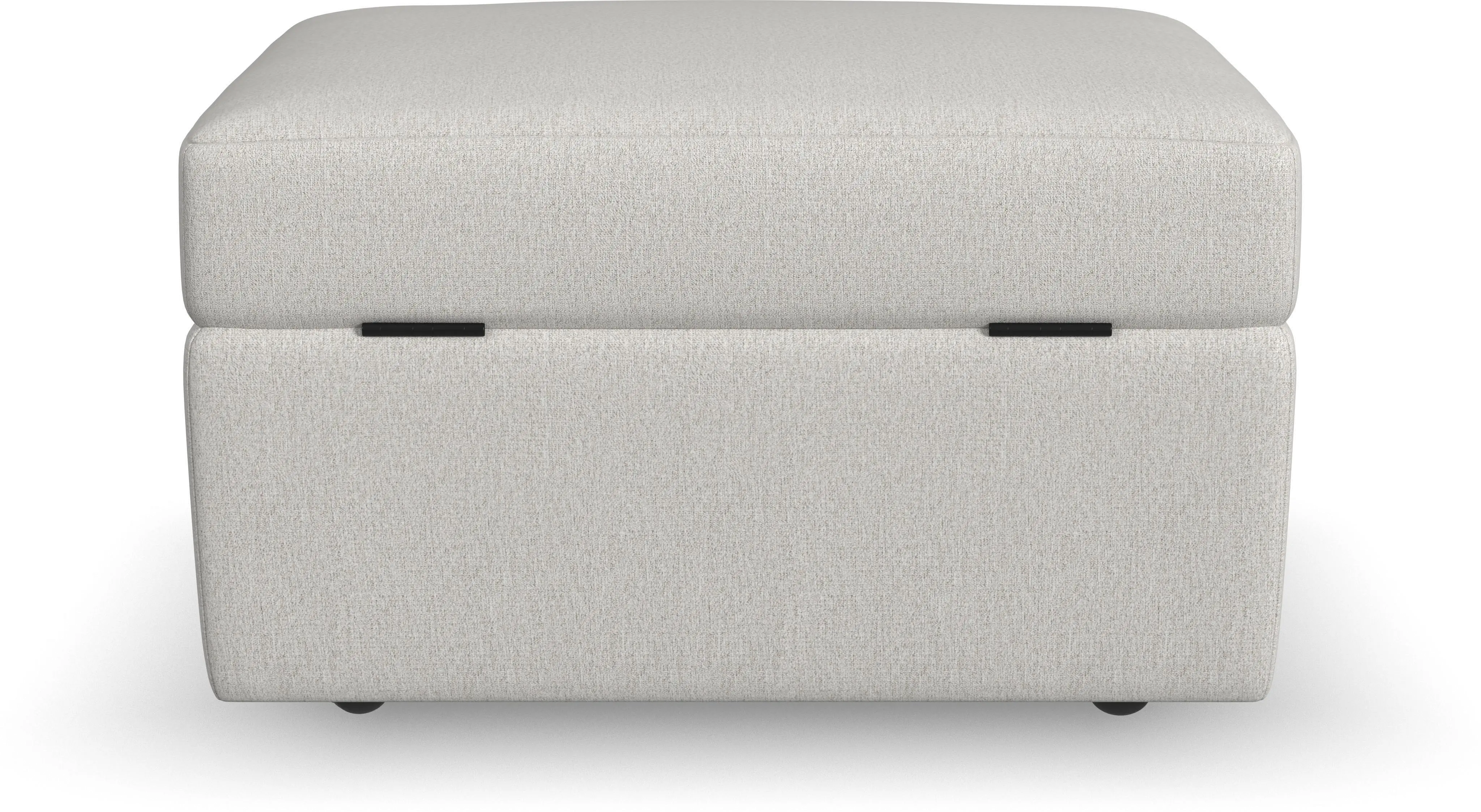 Flex Taupe Ottoman with Storage-7