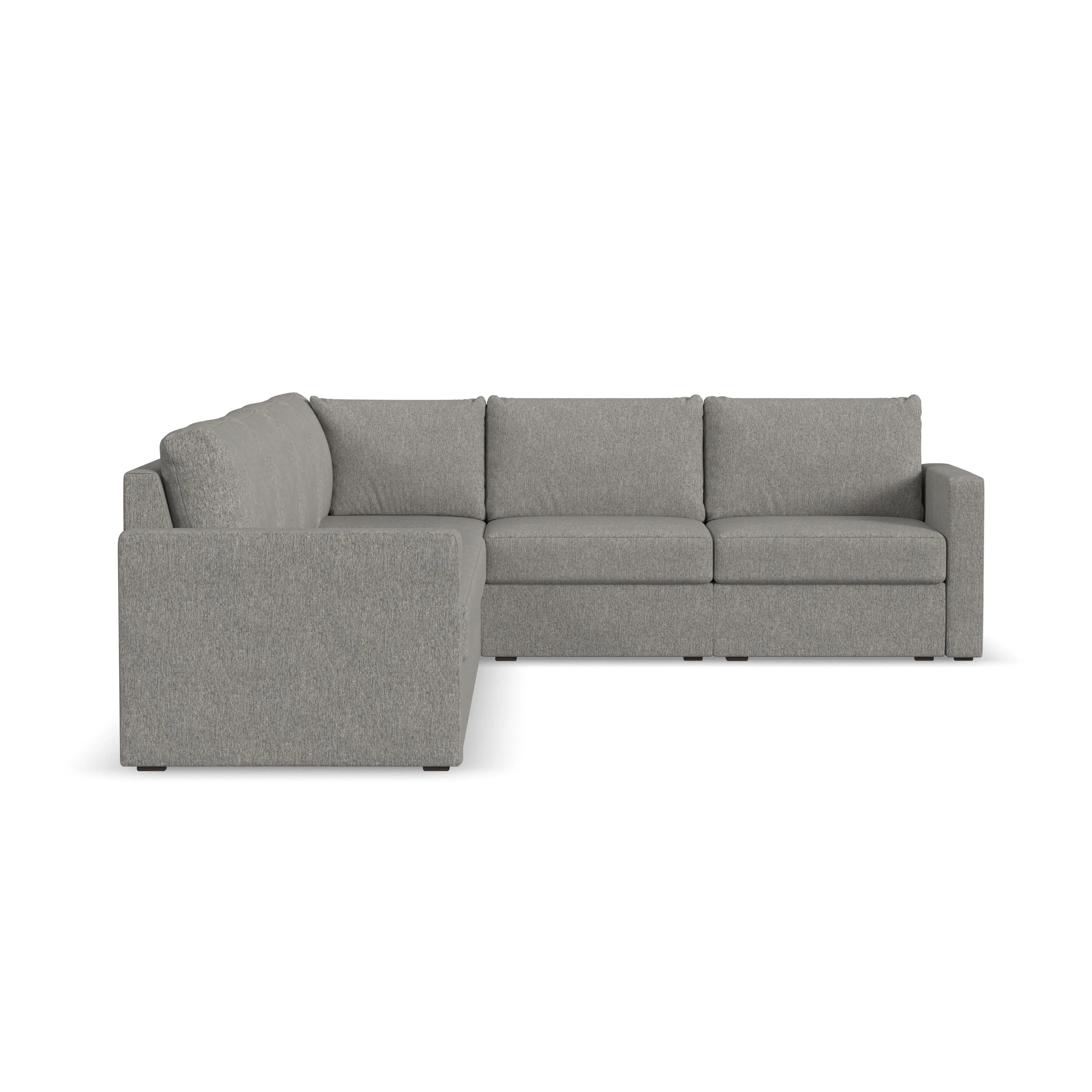 Flex Gray 6-Seat Modular Sectional-4