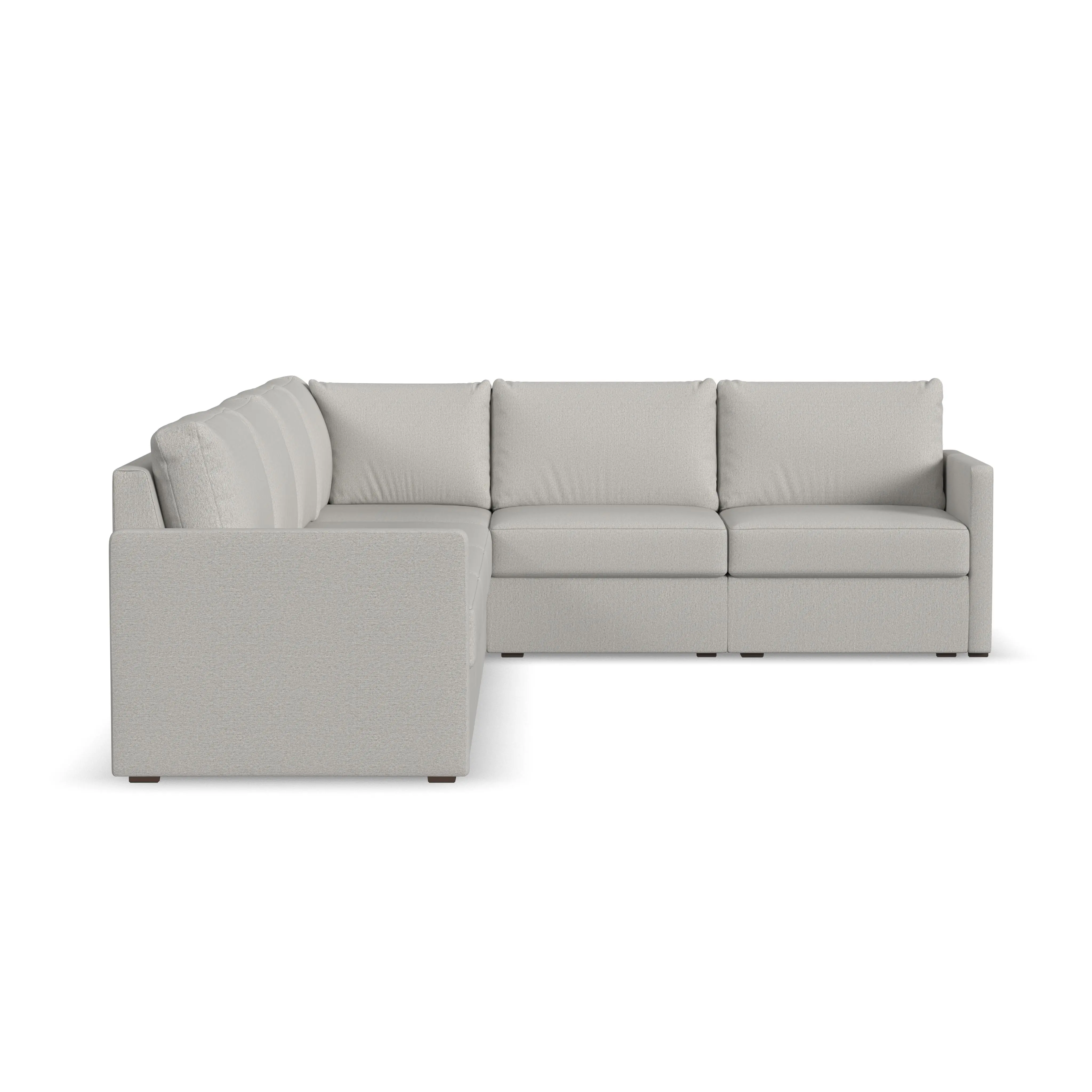 Flex Taupe 6-Seat Modular Sectional-4