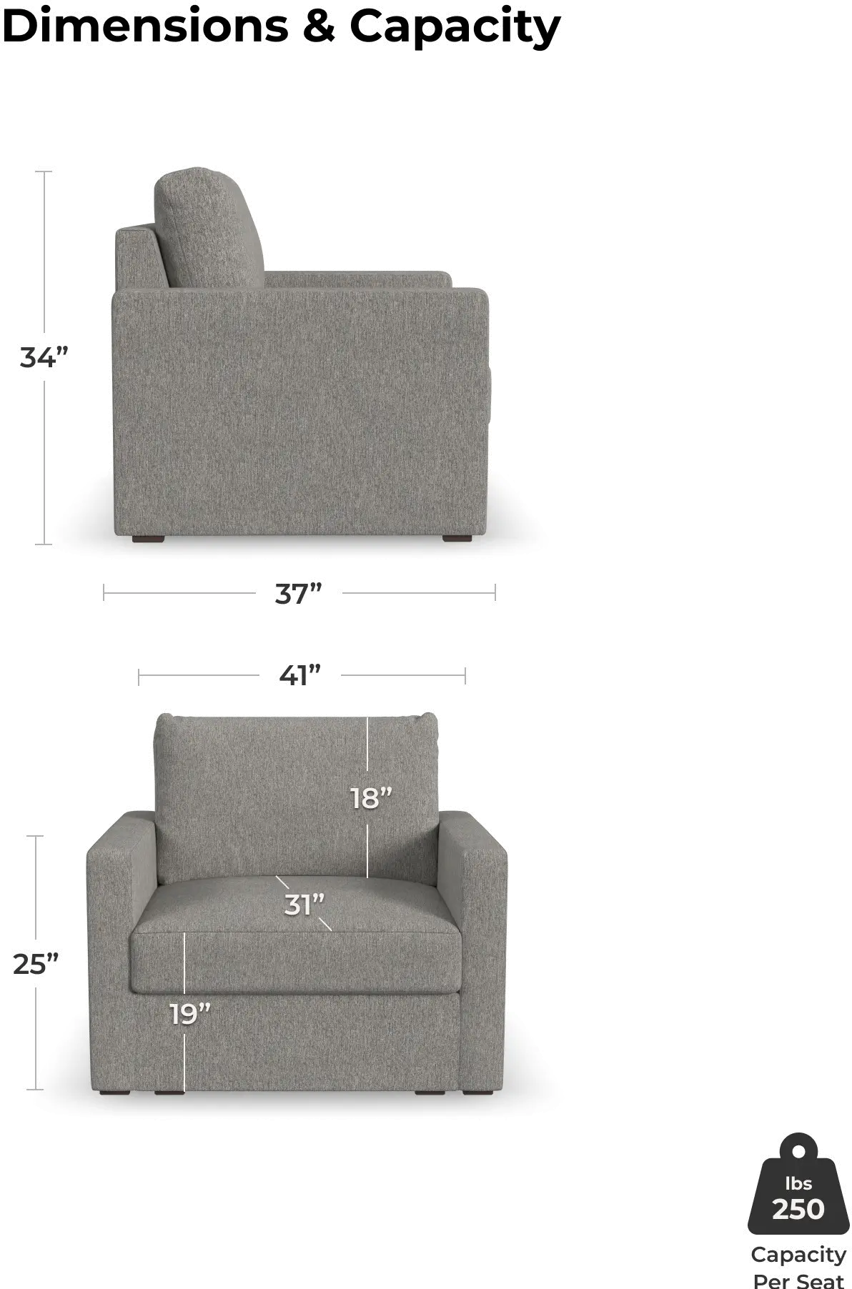 Flex Gray Armchair-6
