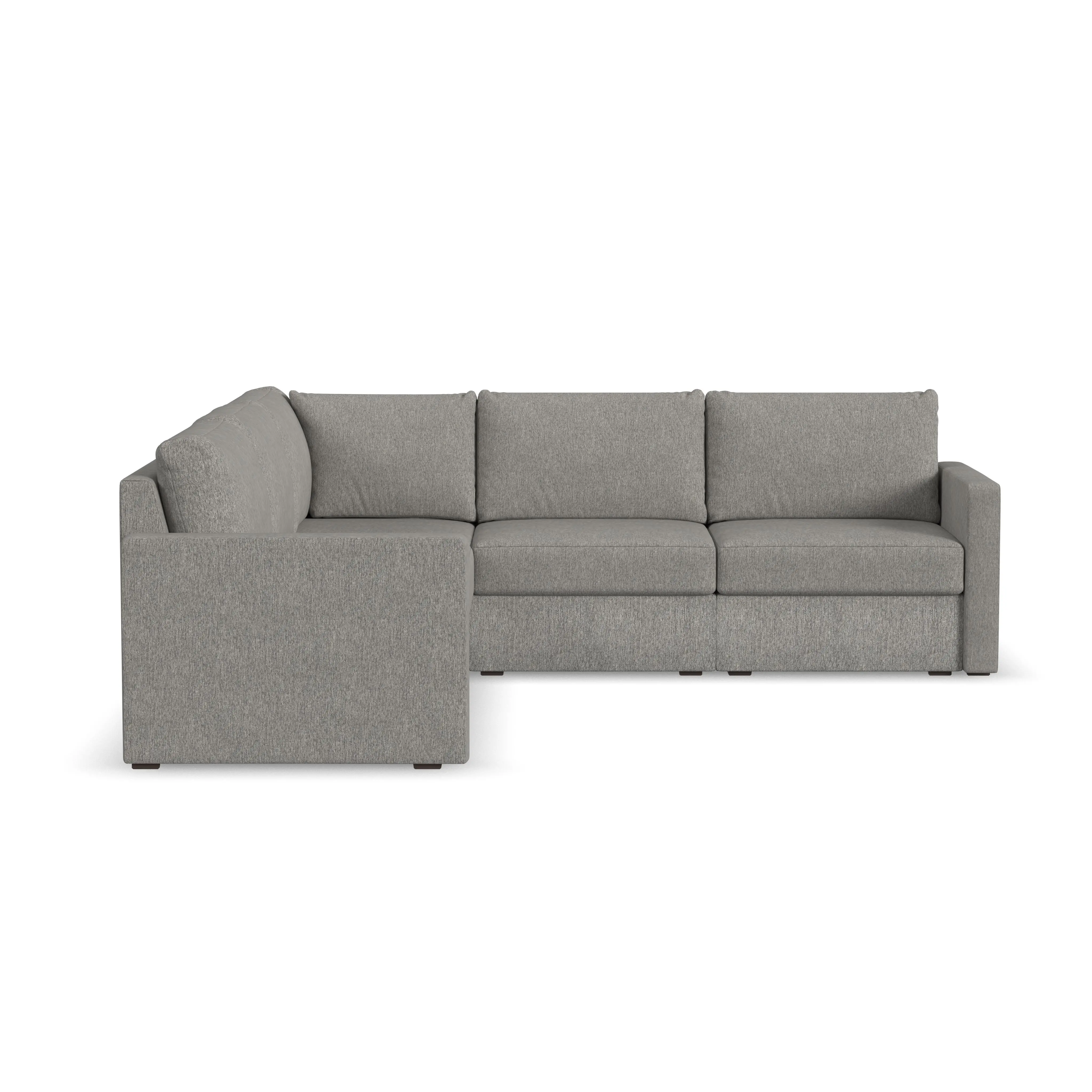 Flex Gray 5-Seat Modular Sectional-4
