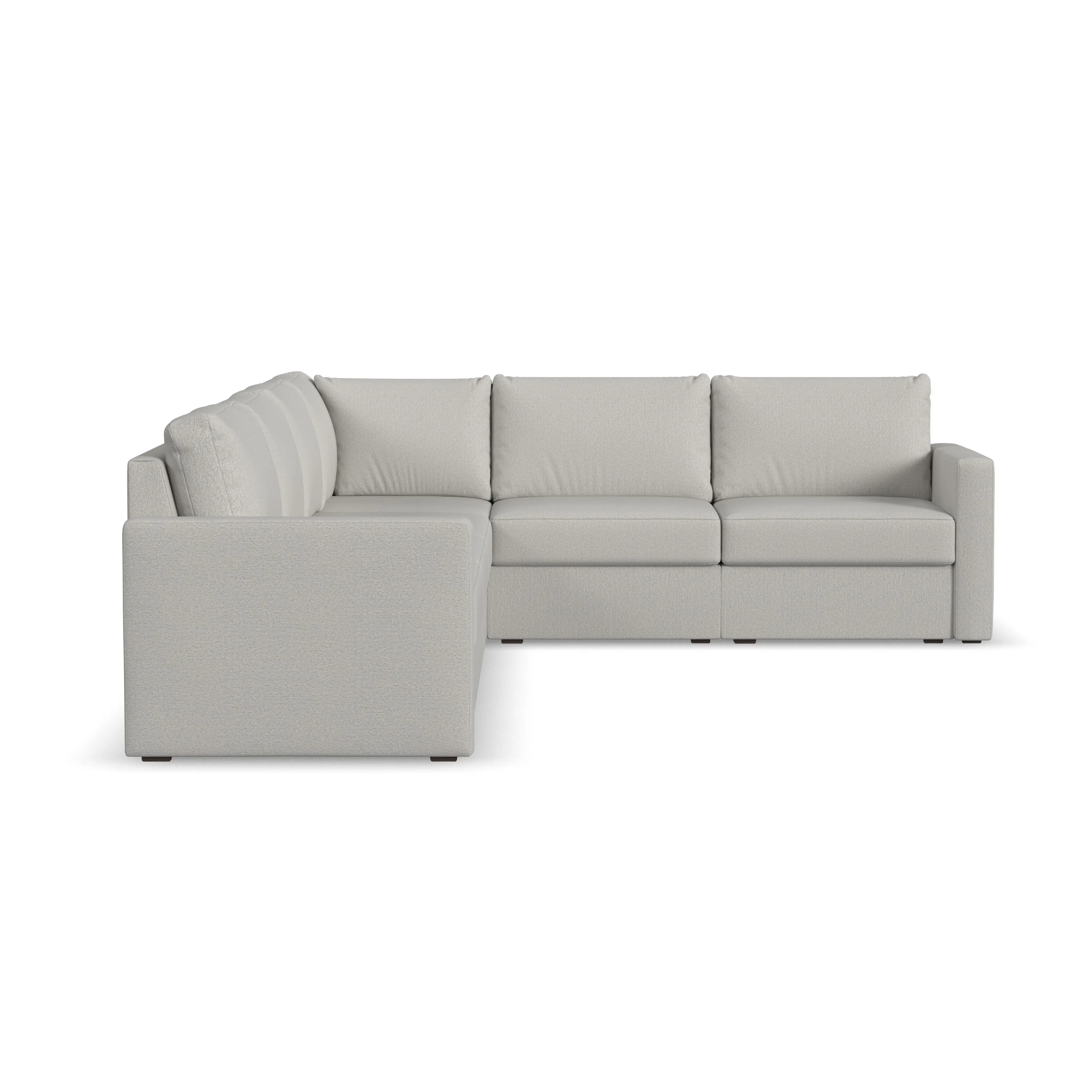Flex Taupe 6-Seat Modular Sectional-4