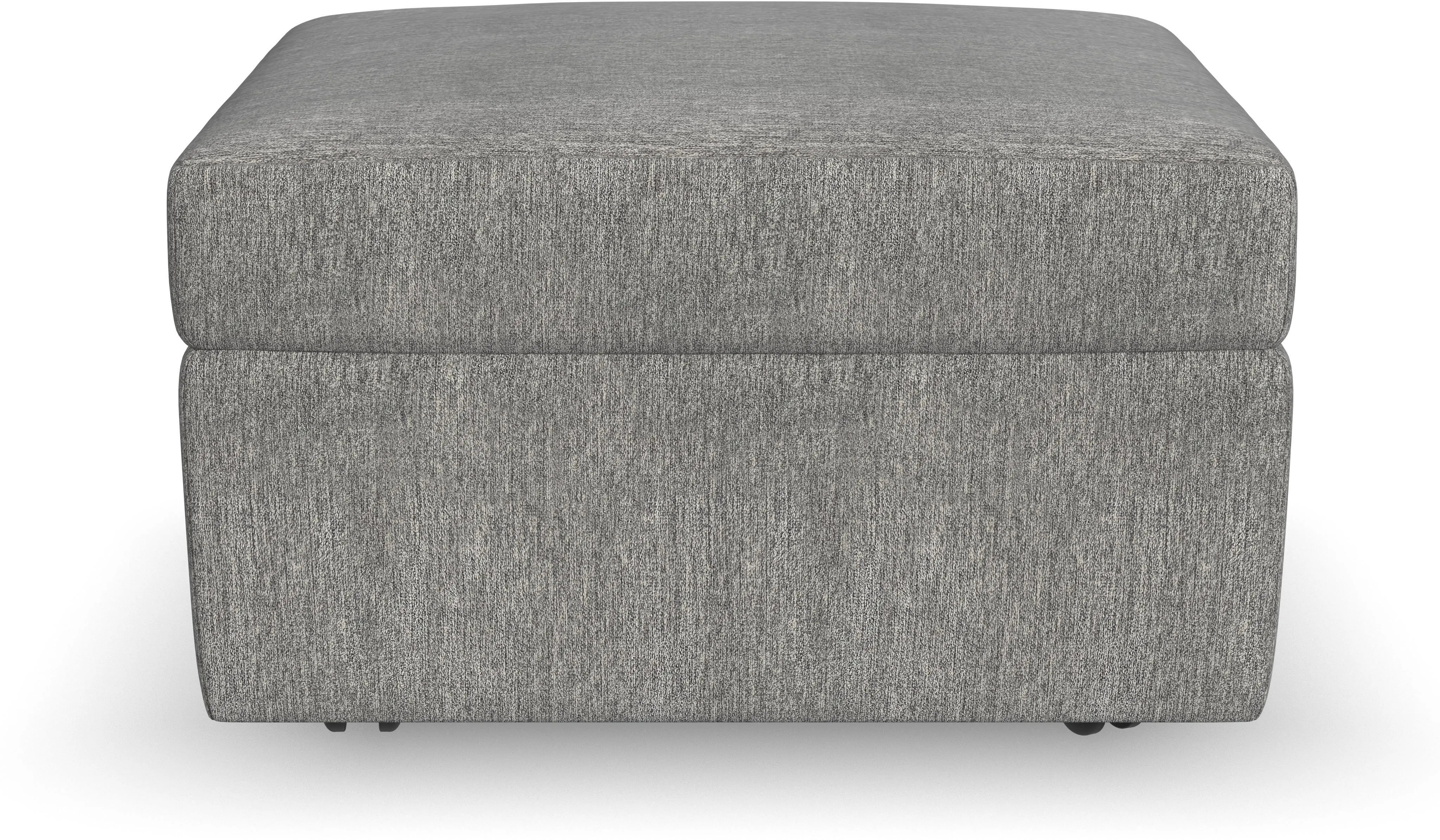 Flex Gray Ottoman with Storage-6