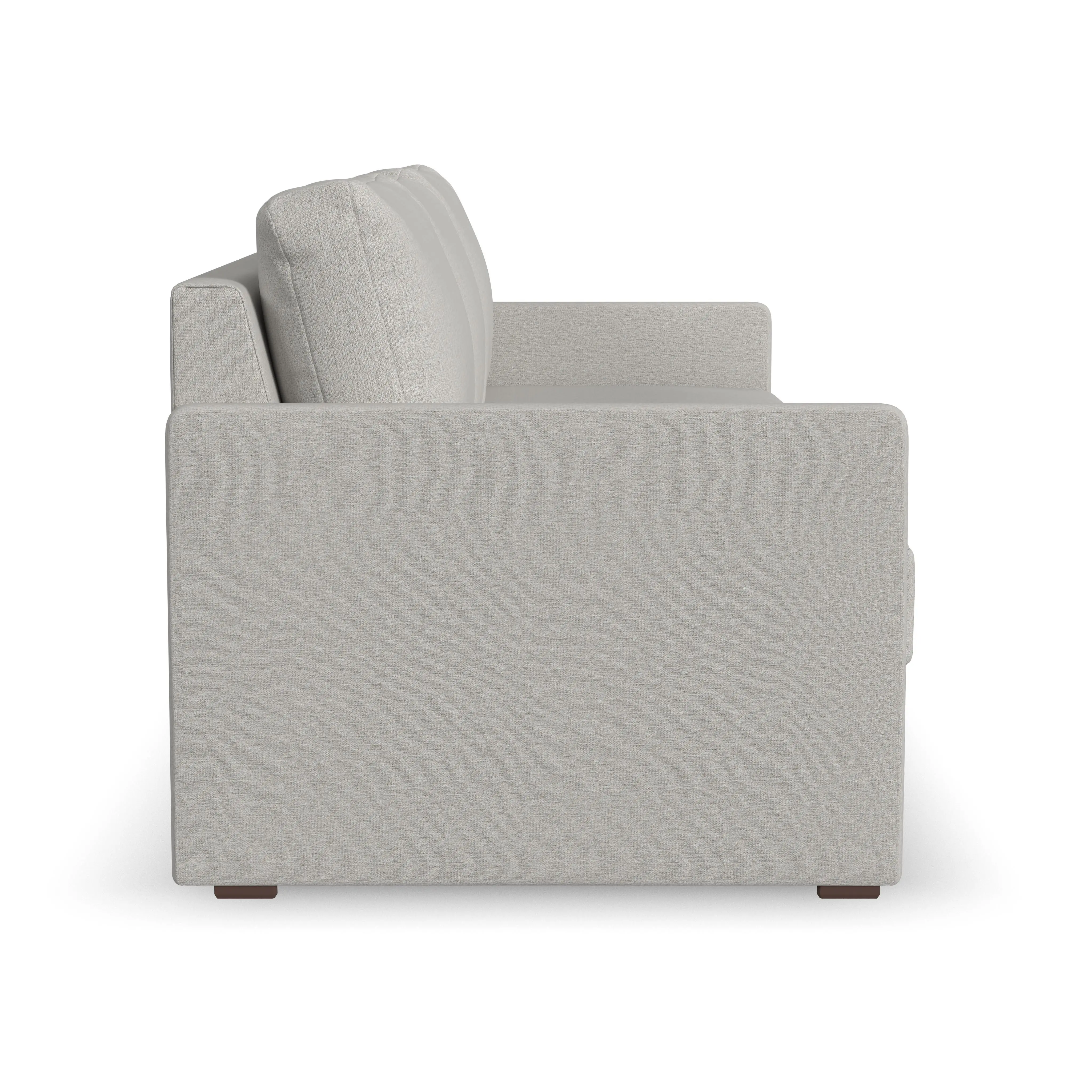 Flex Taupe Modular Sofa with Narrow Arm-4