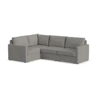 Flex Gray 4-Seat Modular Sectional