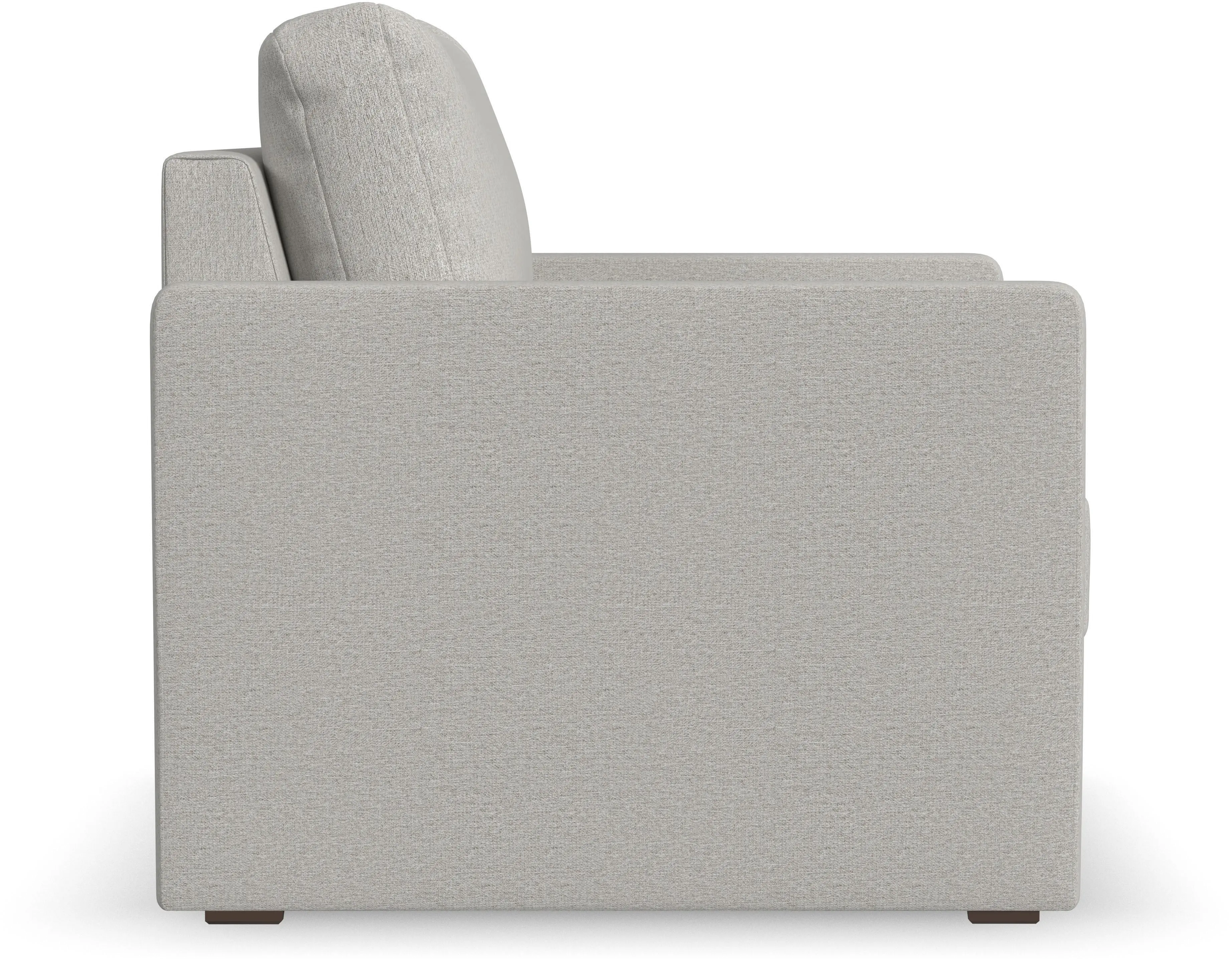 Flex Taupe Armchair with Narrow Arm-4