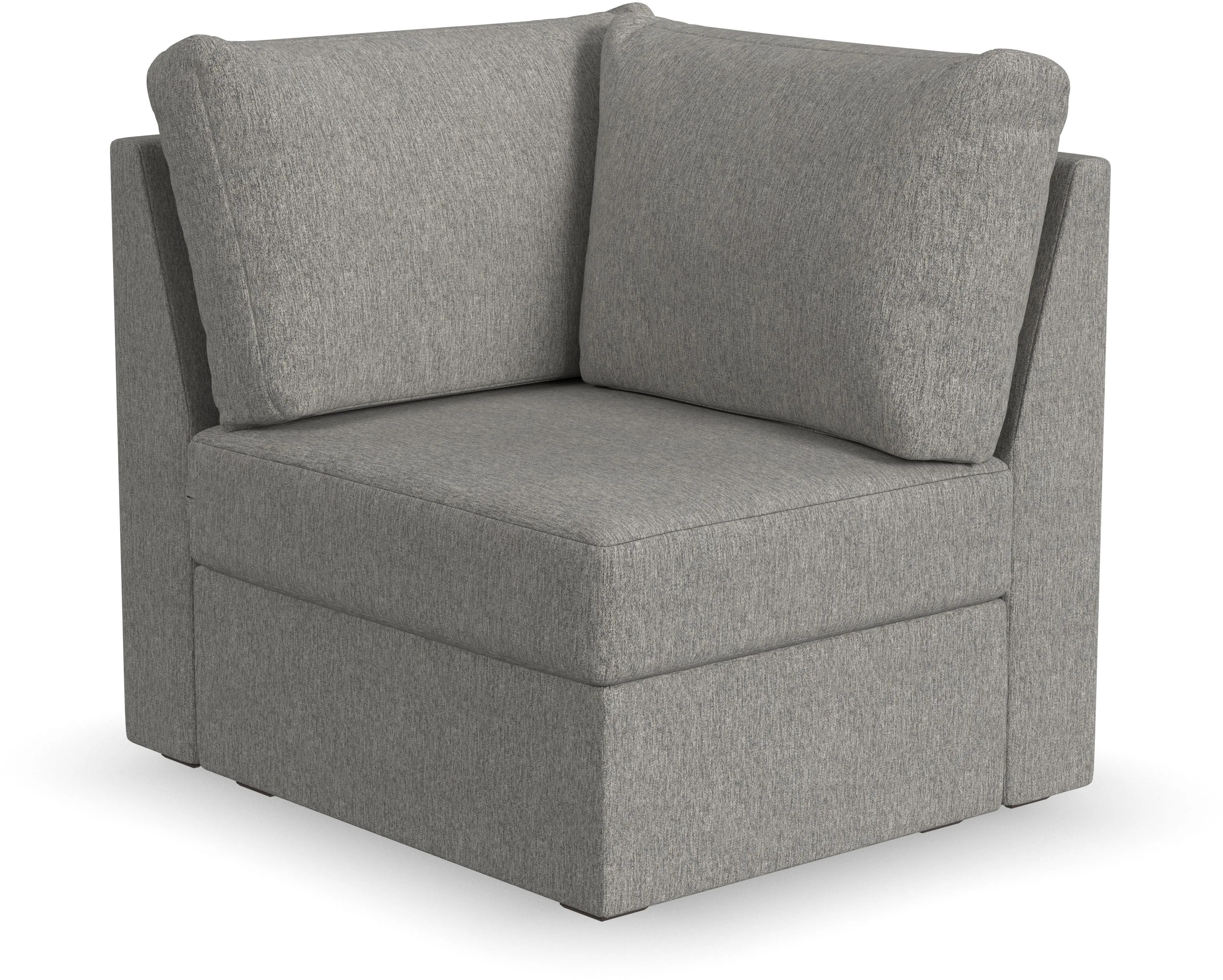 Flex Gray Sectional Corner Chair-1