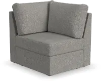 Flex Gray Sectional Corner Chair