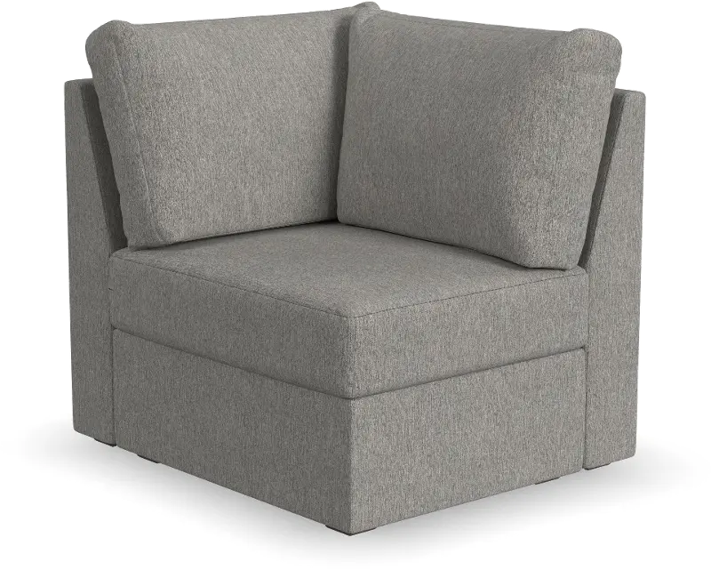 Flex Gray Sectional Corner Chair