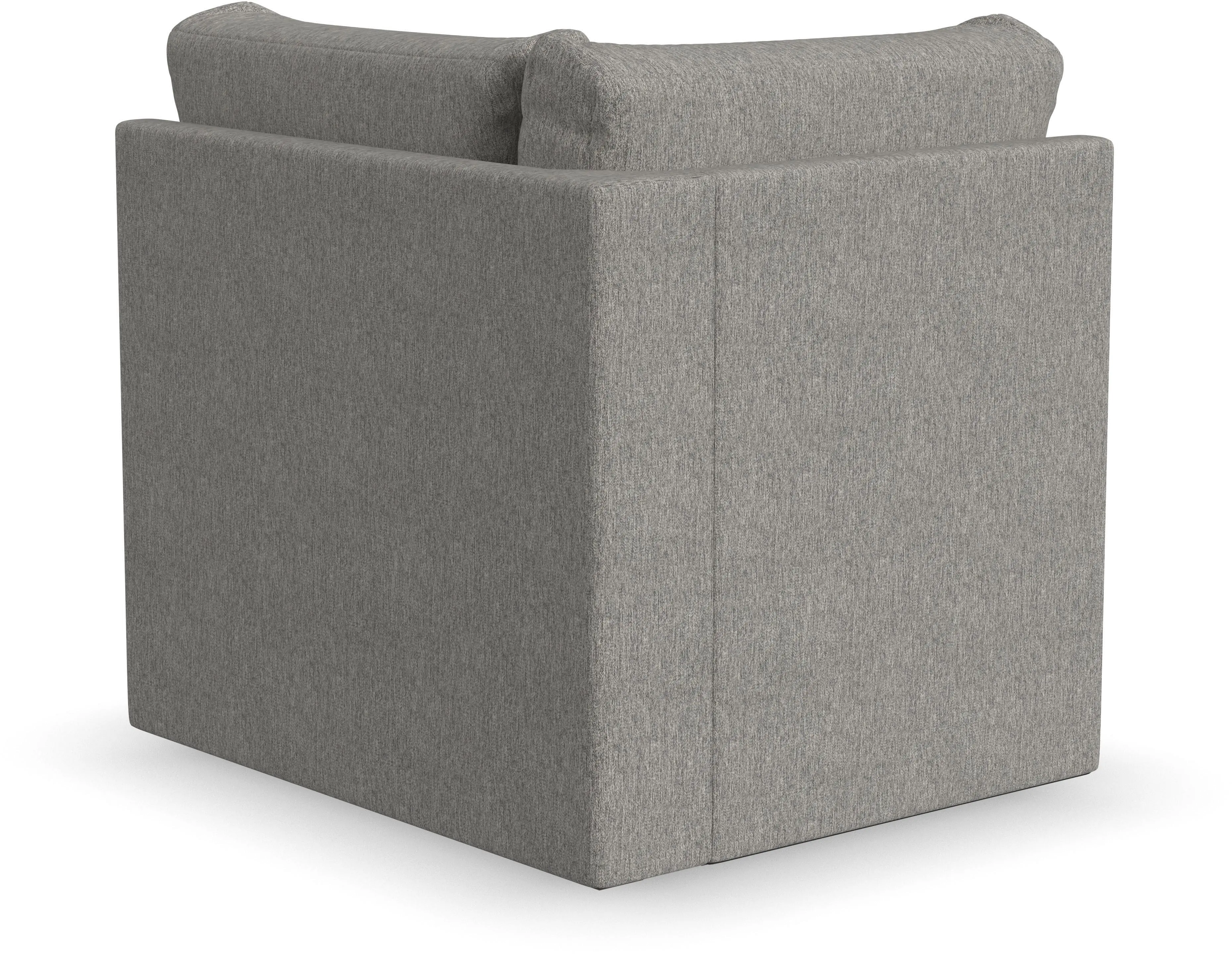 Flex Gray Sectional Corner Chair-4