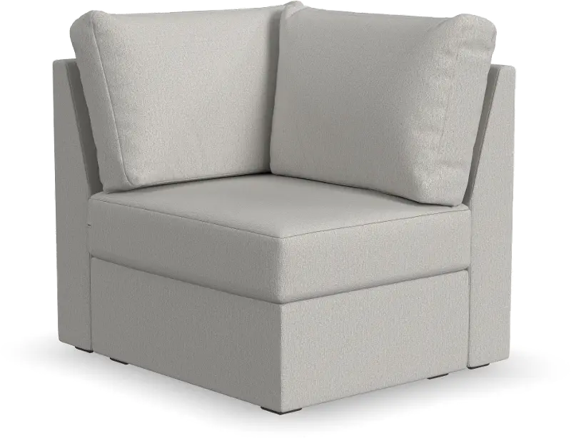 Flex Taupe Sectional Corner Chair
