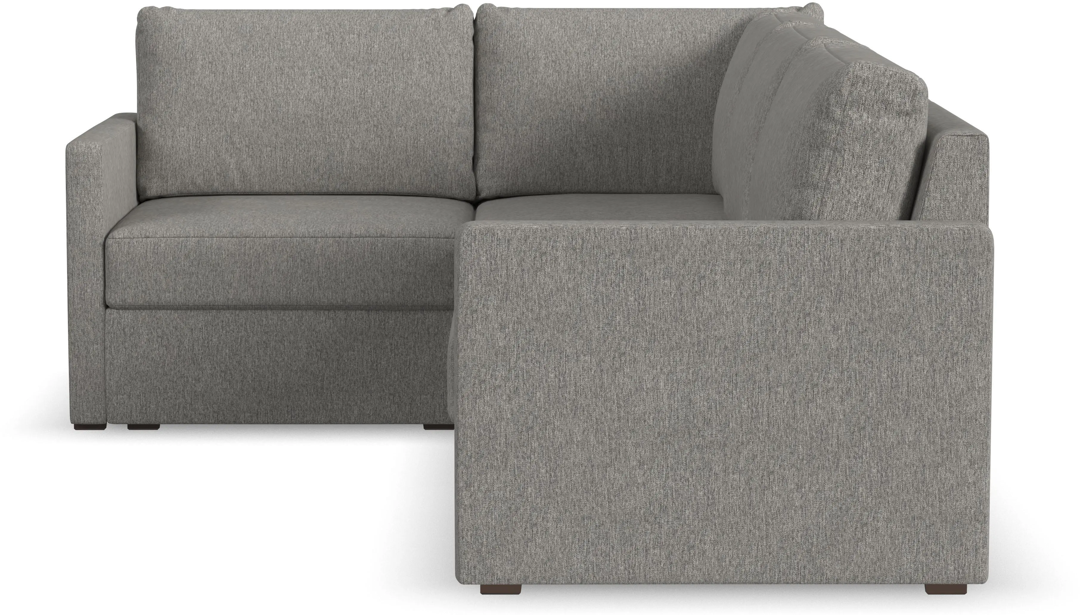 Flex Gray 4-Seat Modular Sectional with Narrow Arm-5