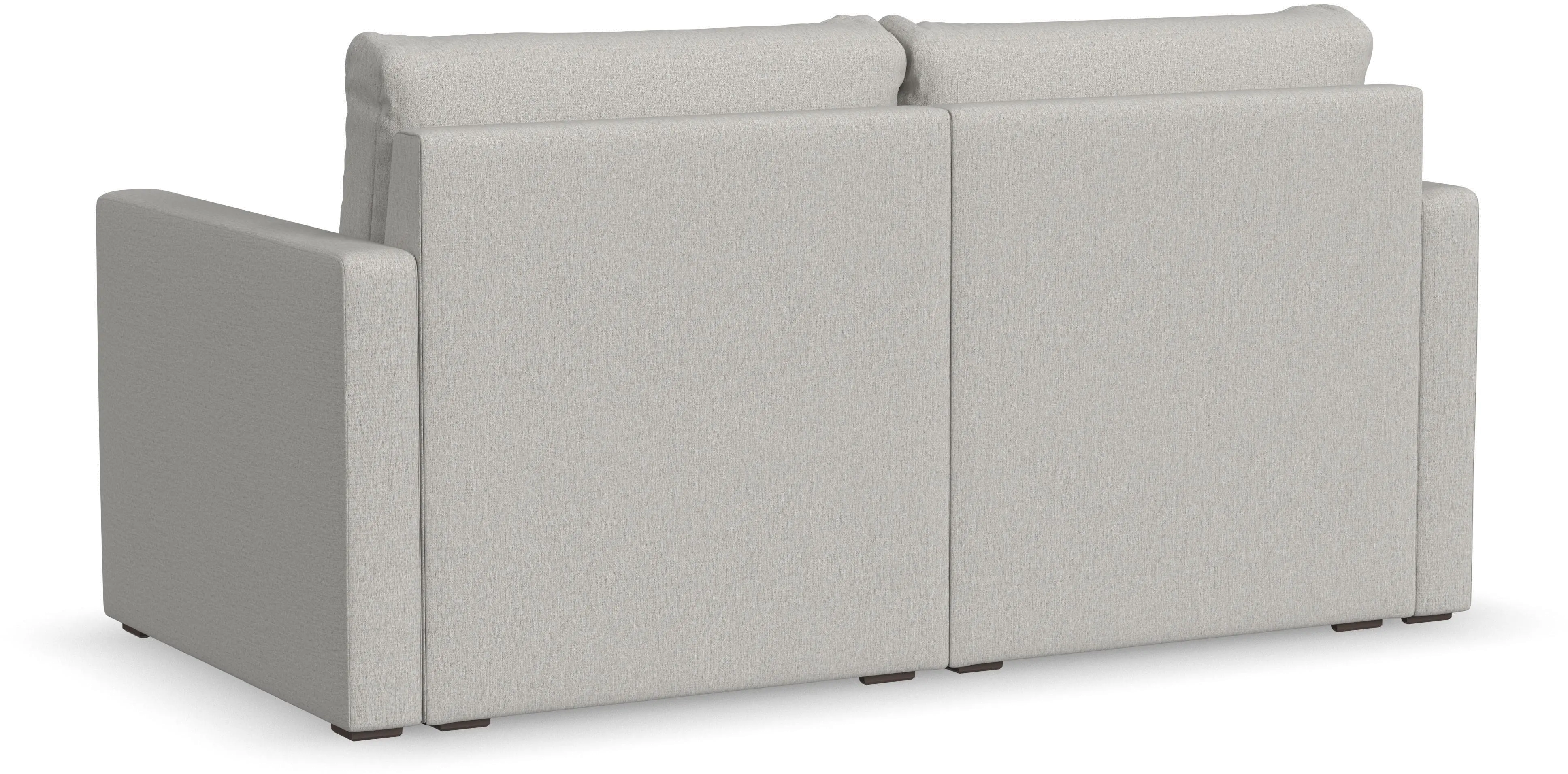Flex Taupe Modular Loveseat-5