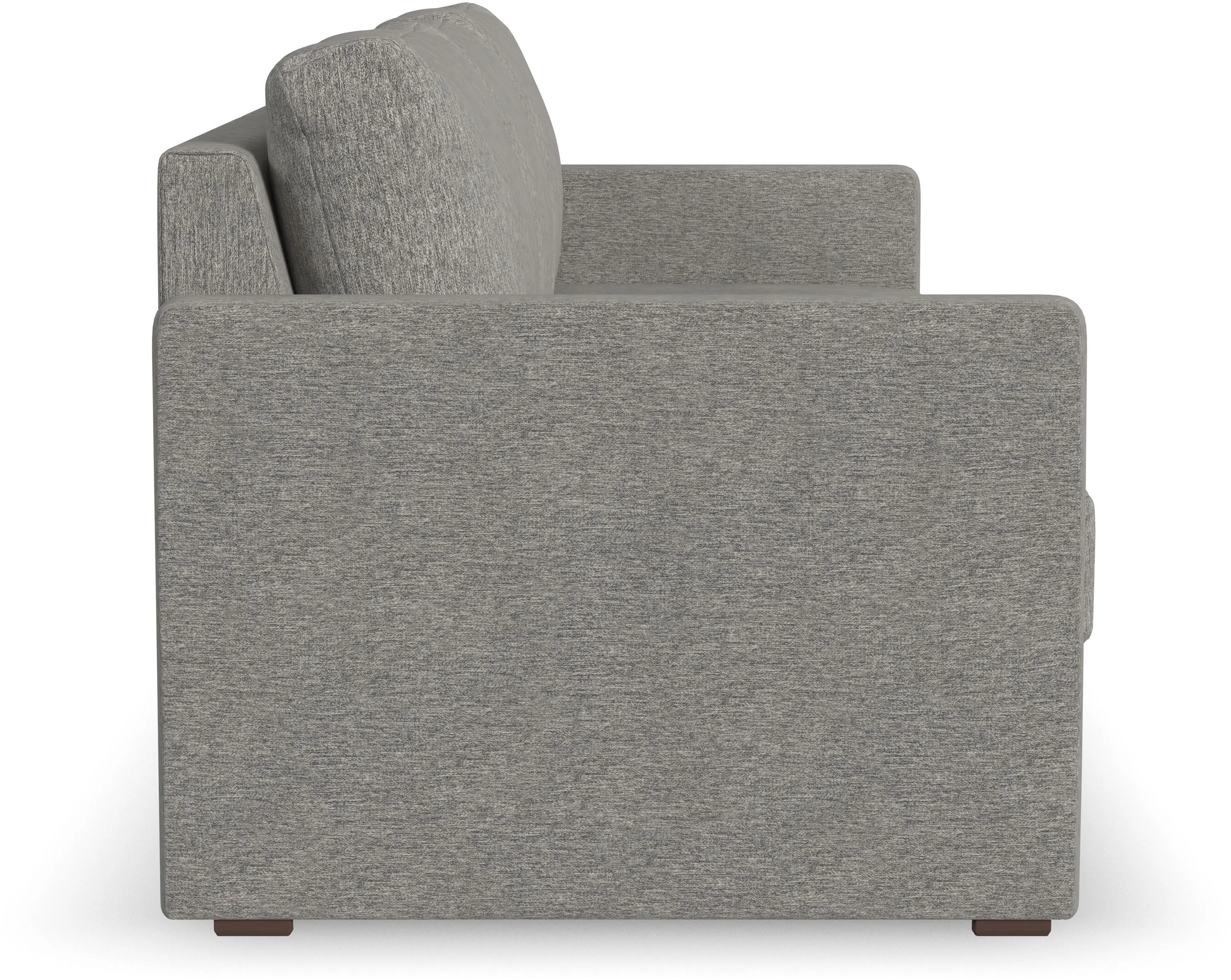 Flex Gray Modular Sofa with Narrow Arm-4