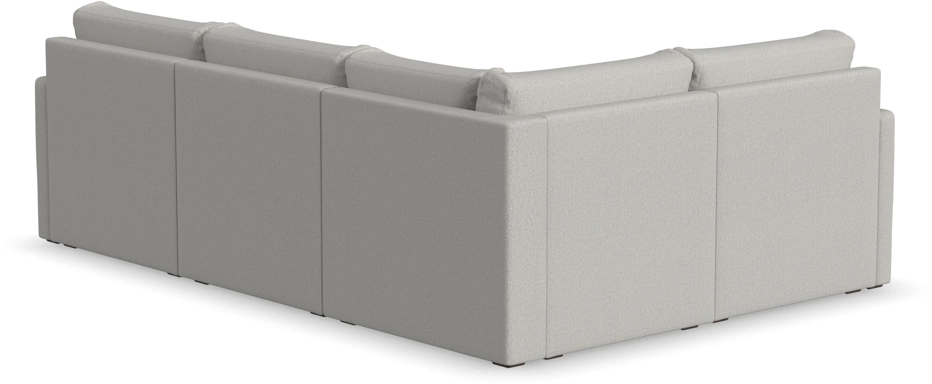 Flex Taupe 4-Seat Modular Sectional-6