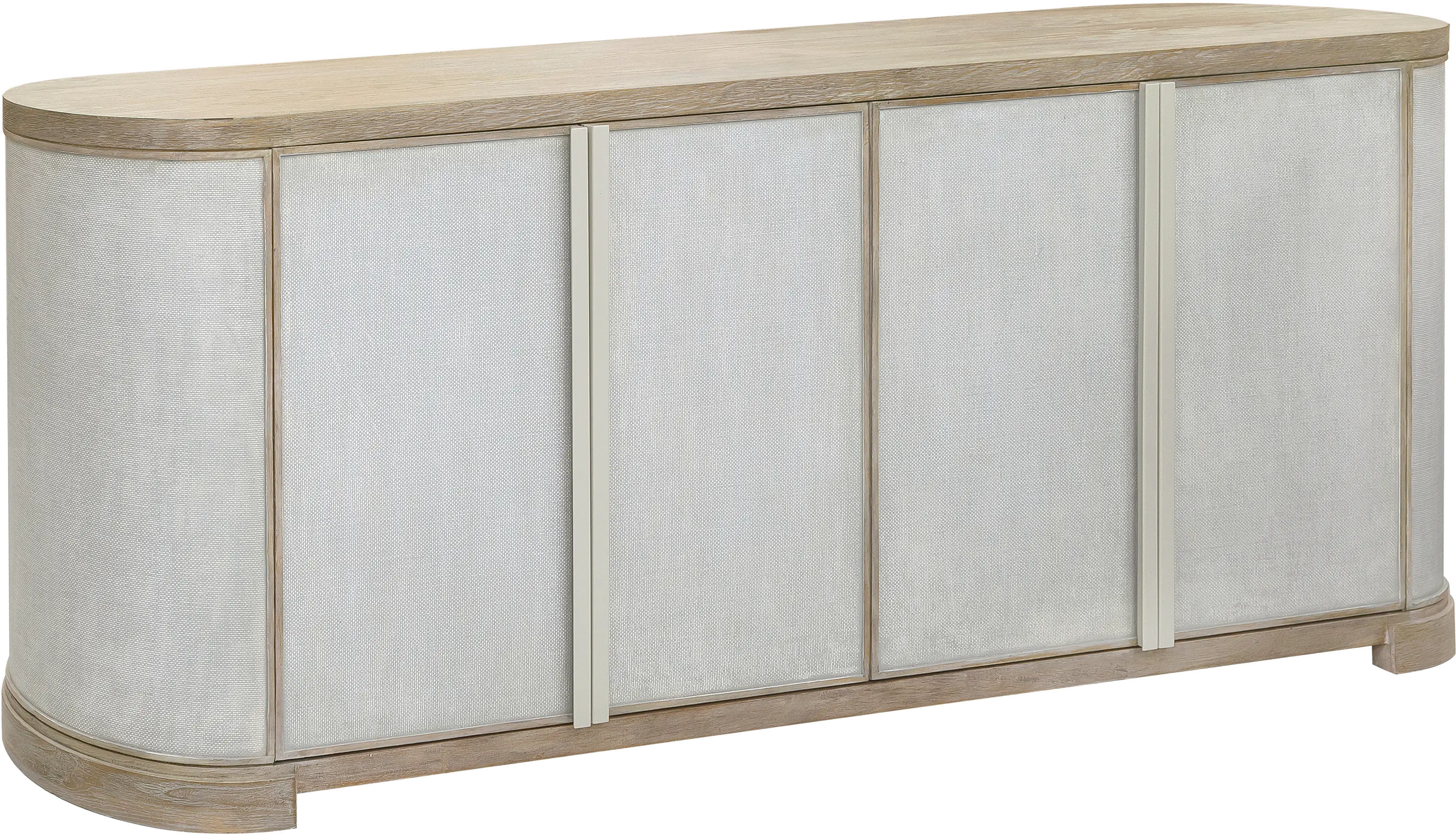 Khakory Natural and Gray Credenza-1