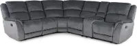 Aspen Steel Gray 6-Piece Reclining Sectional