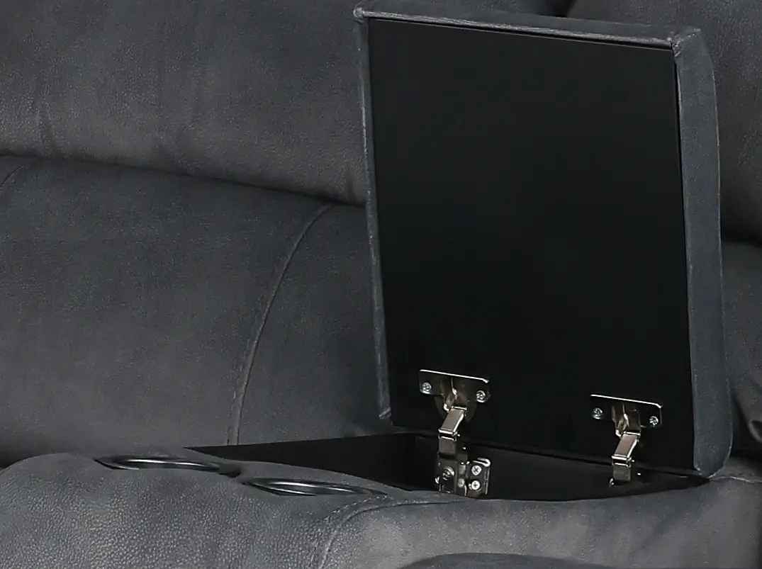 Aspen Steel Gray 6-Piece Reclining Sectional-5