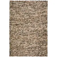 HU1CH5X8 Hanu 5 x 8 Chocolate Brown Area Rug