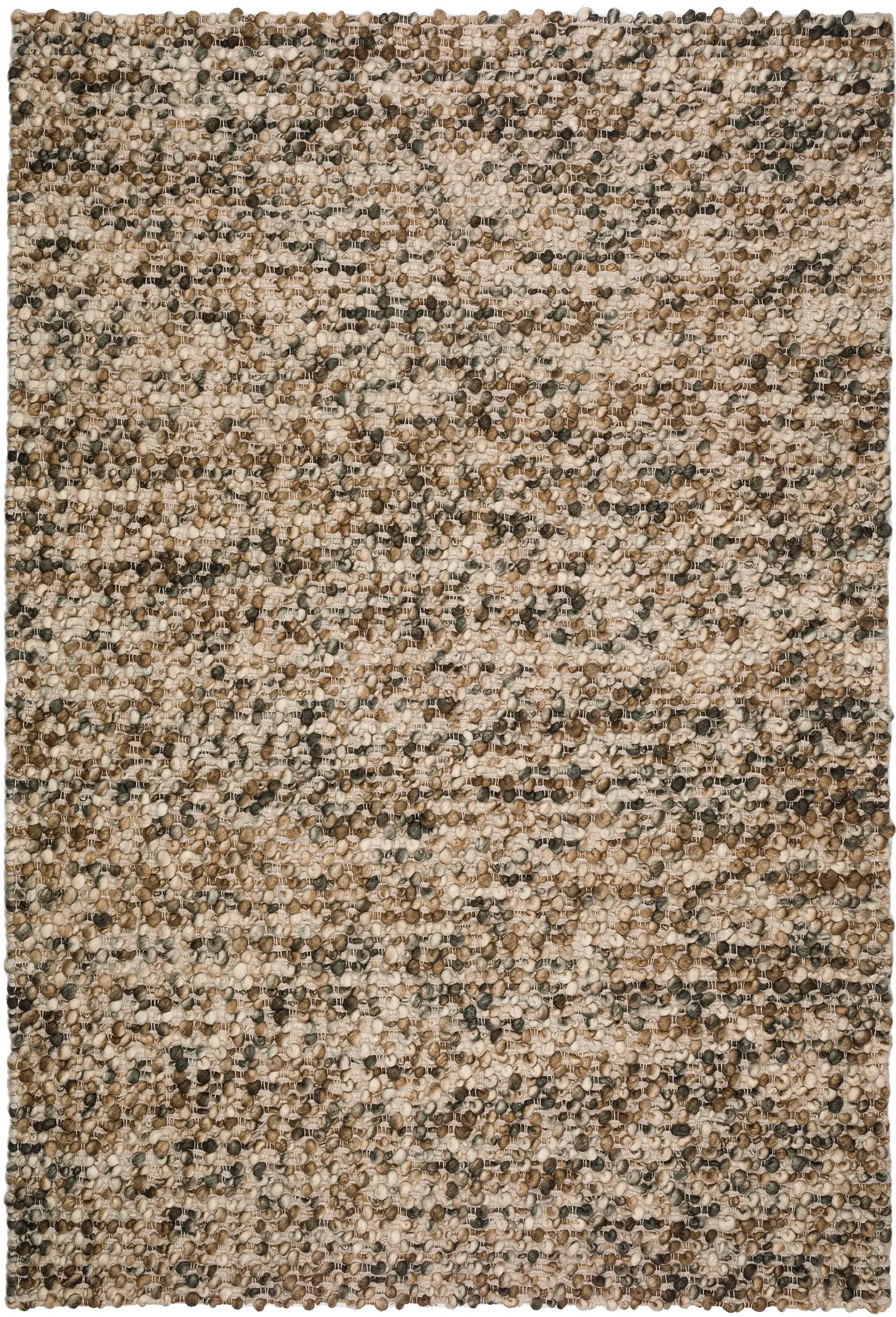 HU1CH8X10 Hanu 8 x 10 Chocolate Brown Area Rug-1