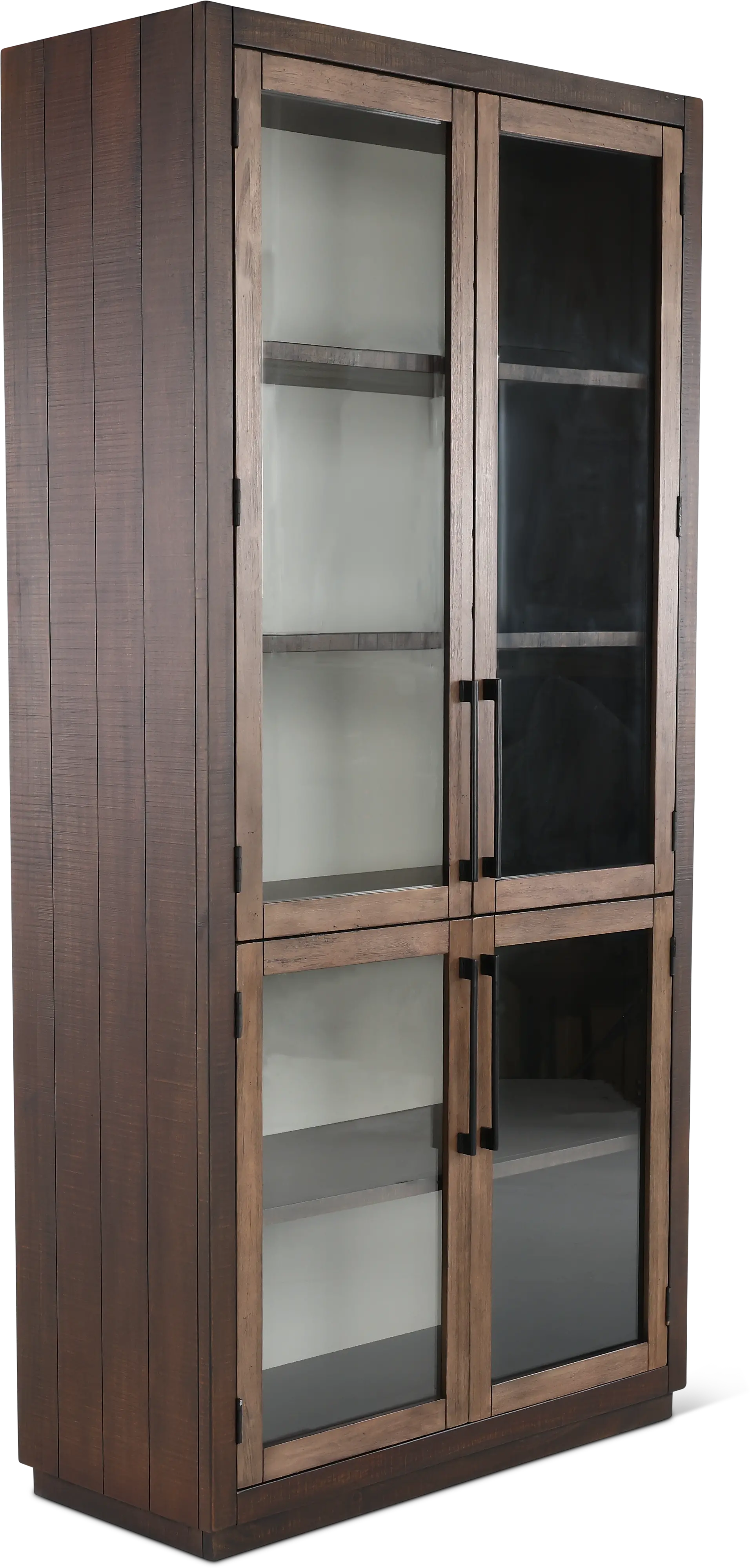 Boise Two-Tone Brown Cabinet-4