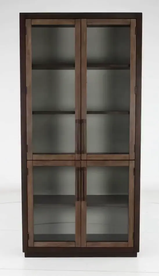 Boise Two-Tone Brown Cabinet-5