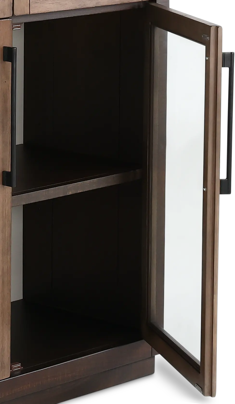 Boise Two-Tone Brown Cabinet-7
