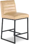 Copley Tan Upholstered Counter-Height Stool