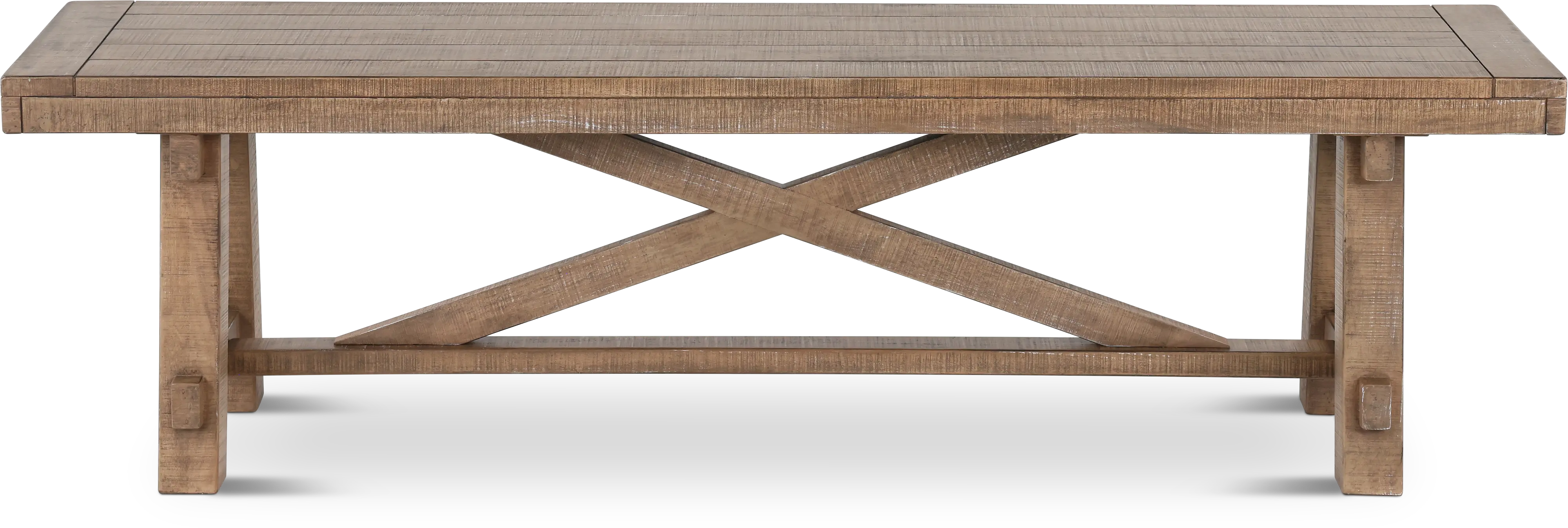 Cassie Natural Dining Bench-1