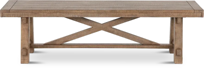 Cassie Natural Dining Bench