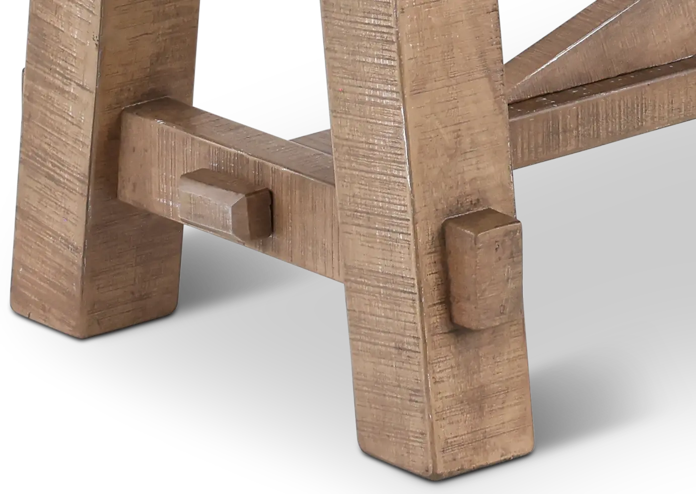 Cassie Natural Dining Bench-2