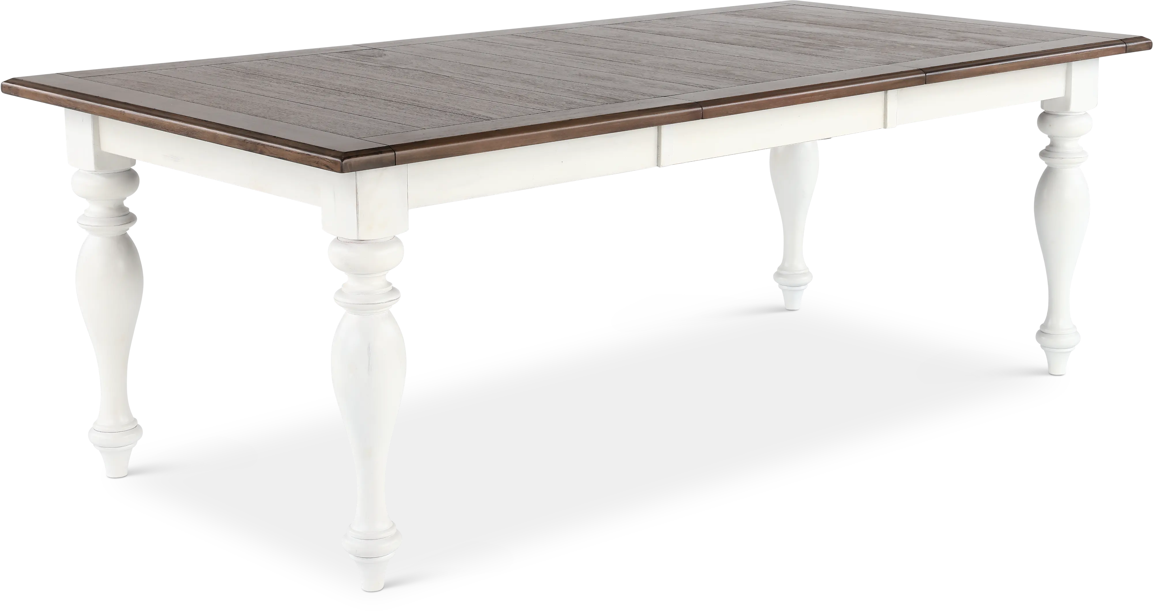 Pasadena White and Brown Dining Table-4