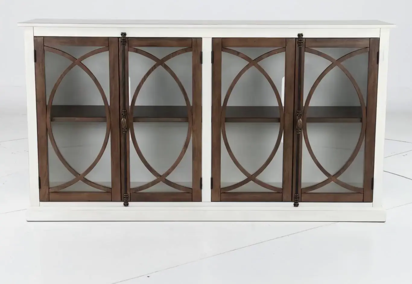 Pasadena White and Brown Server-5