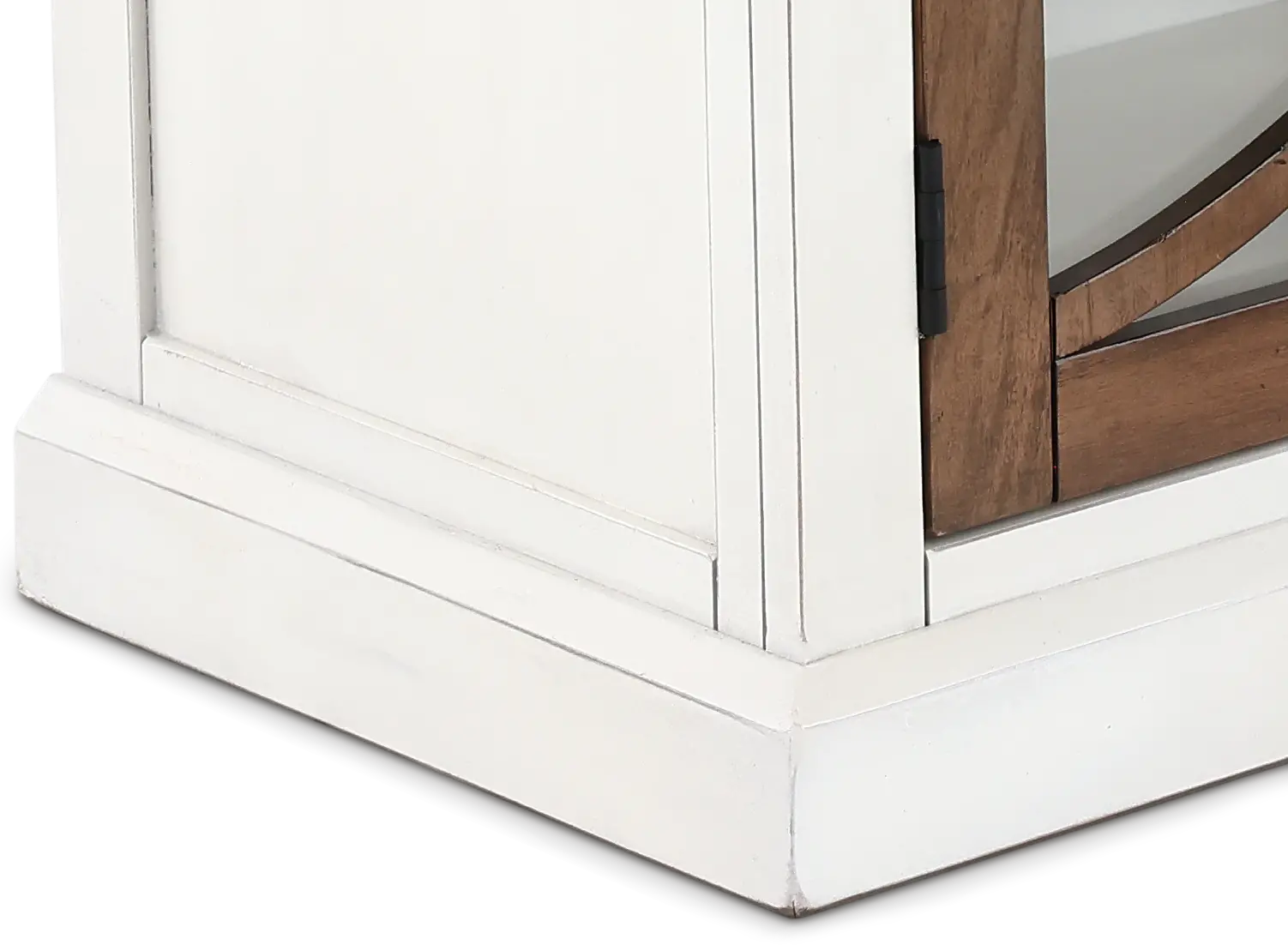 Pasadena White and Brown Server-8