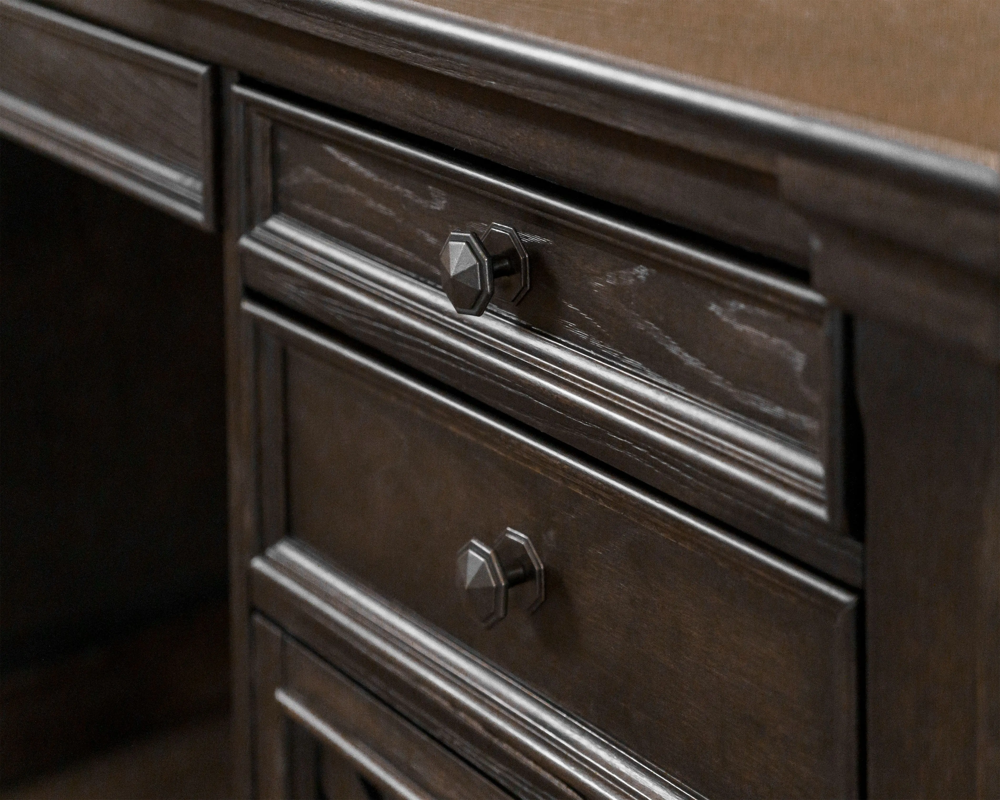 Kingston Dark Brown Executive Desk-7