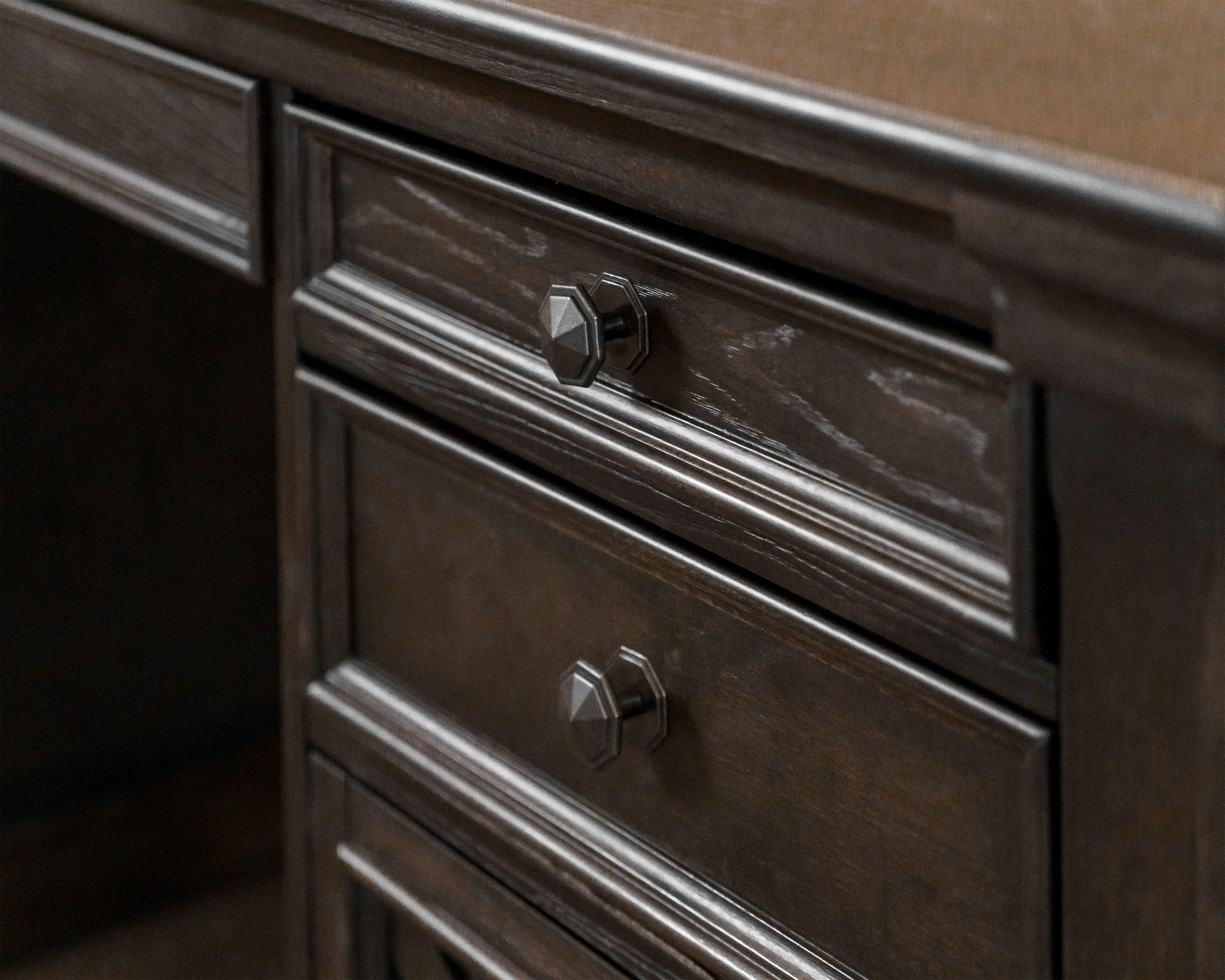 Kingston Dark Brown Executive Desk-7